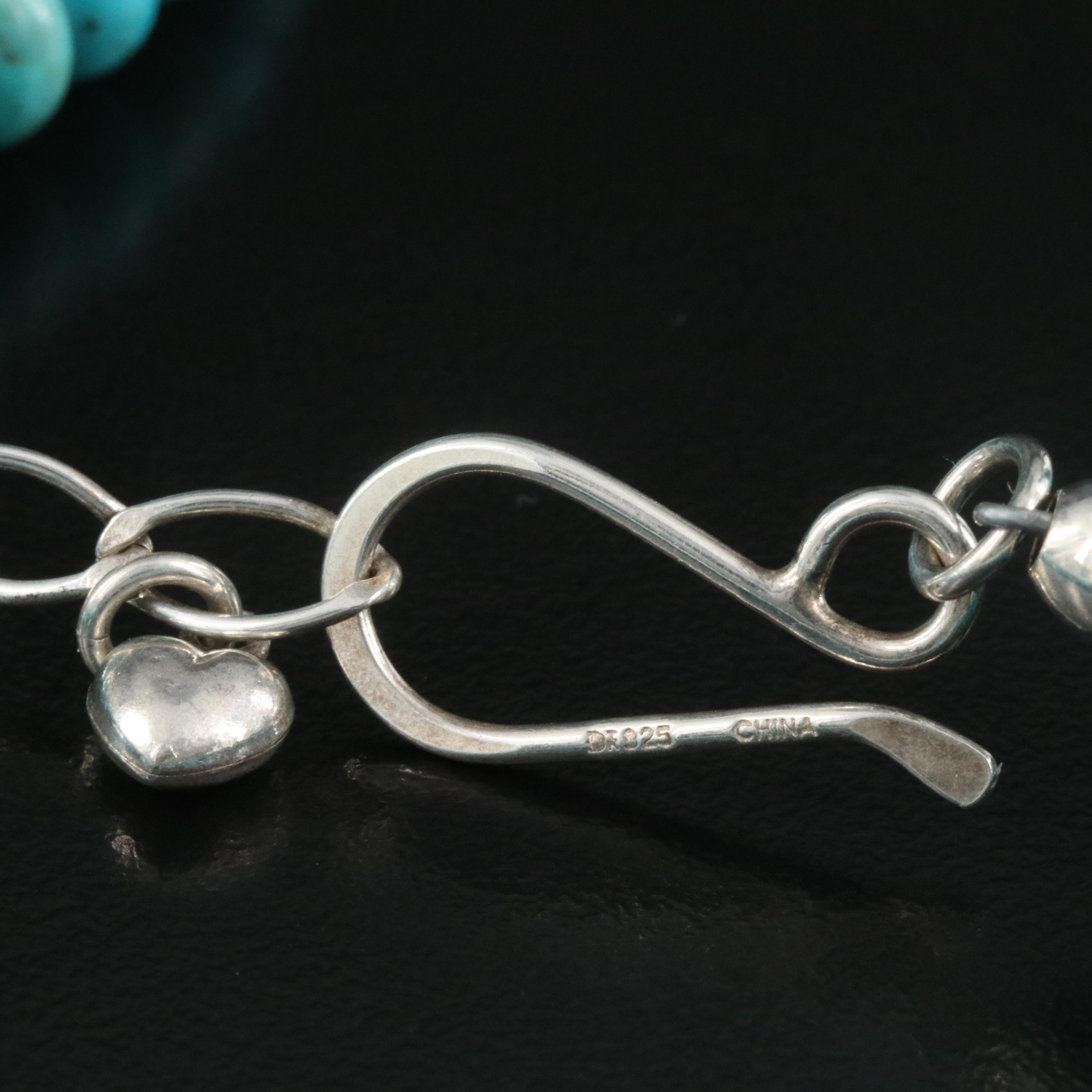 Desert Rose Trading Co. Composite Stone and Chip Stone Necklace with ...