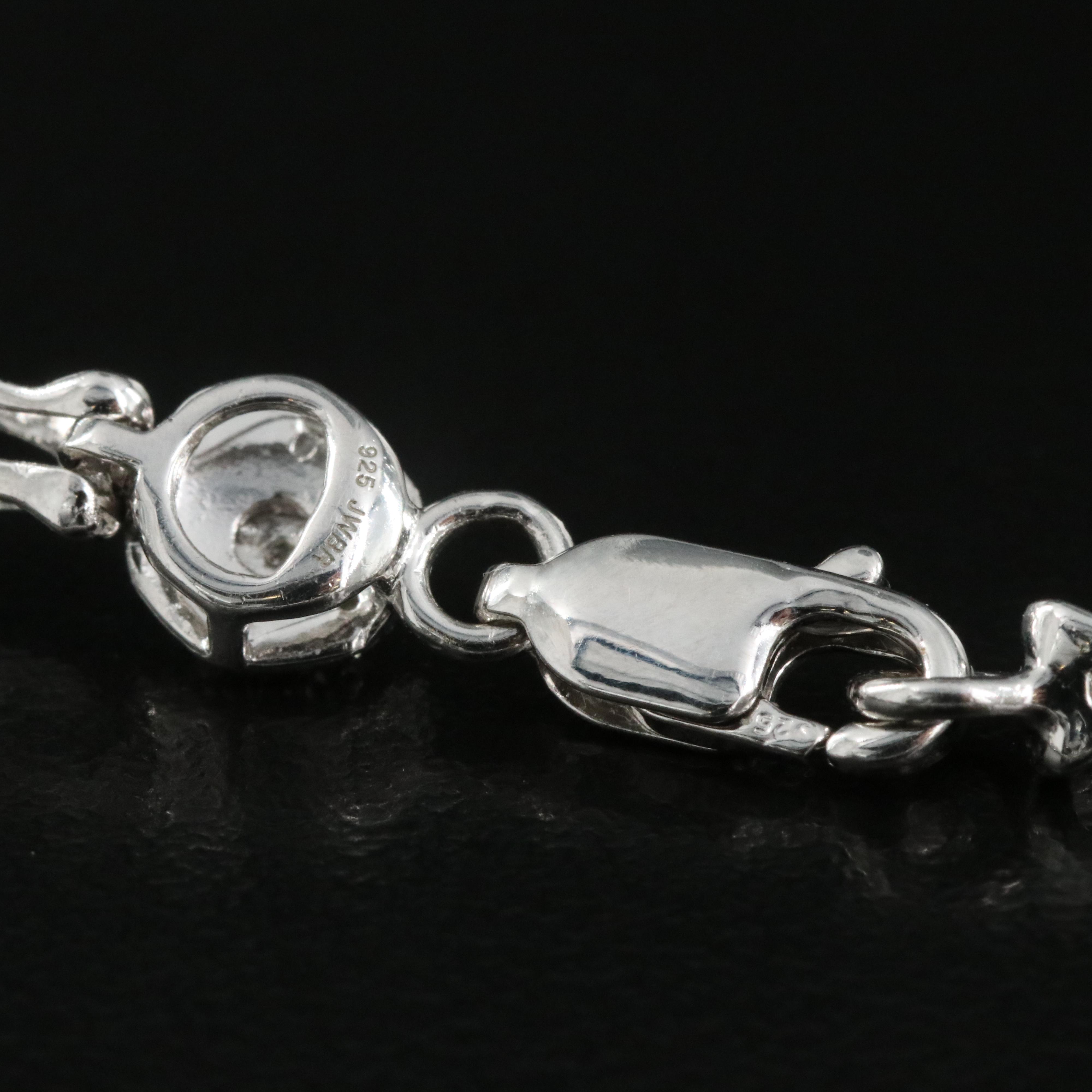 Sterling Diamond Bracelet