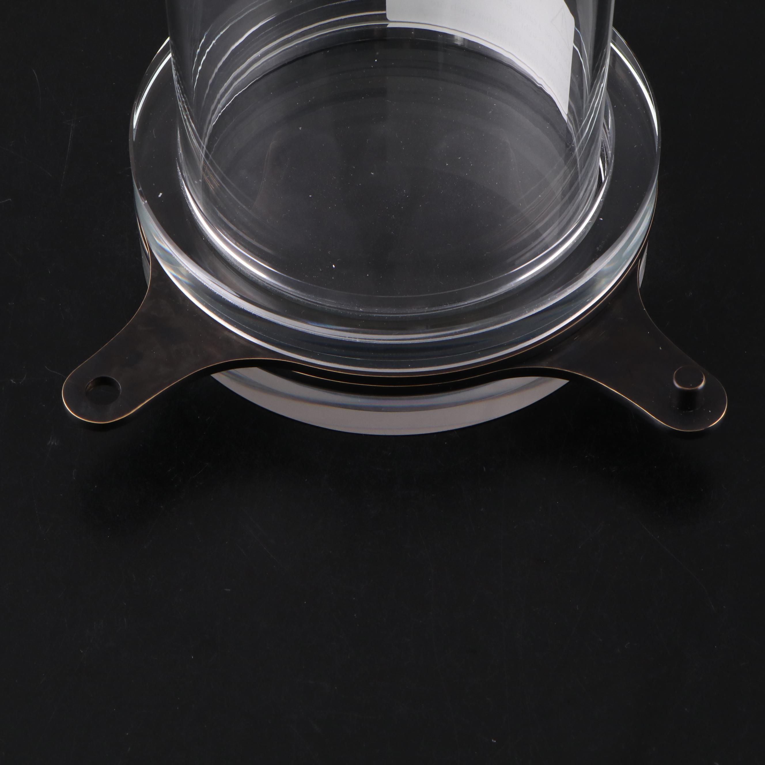 Restoration Hardware Glass Candle Hurricane