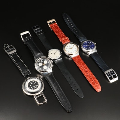Collection of Swatch Wristwatches