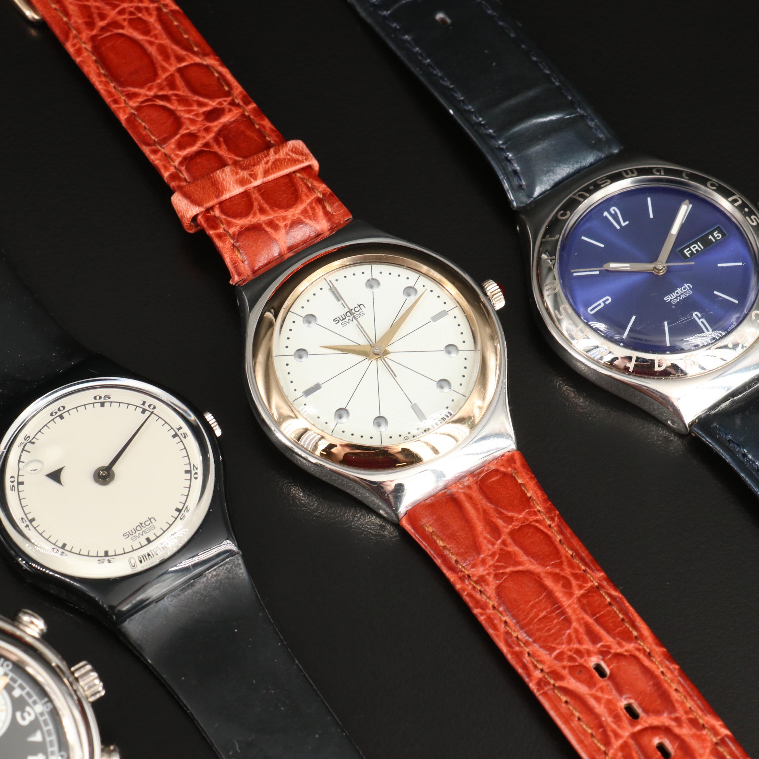 Collection of Swatch Watches