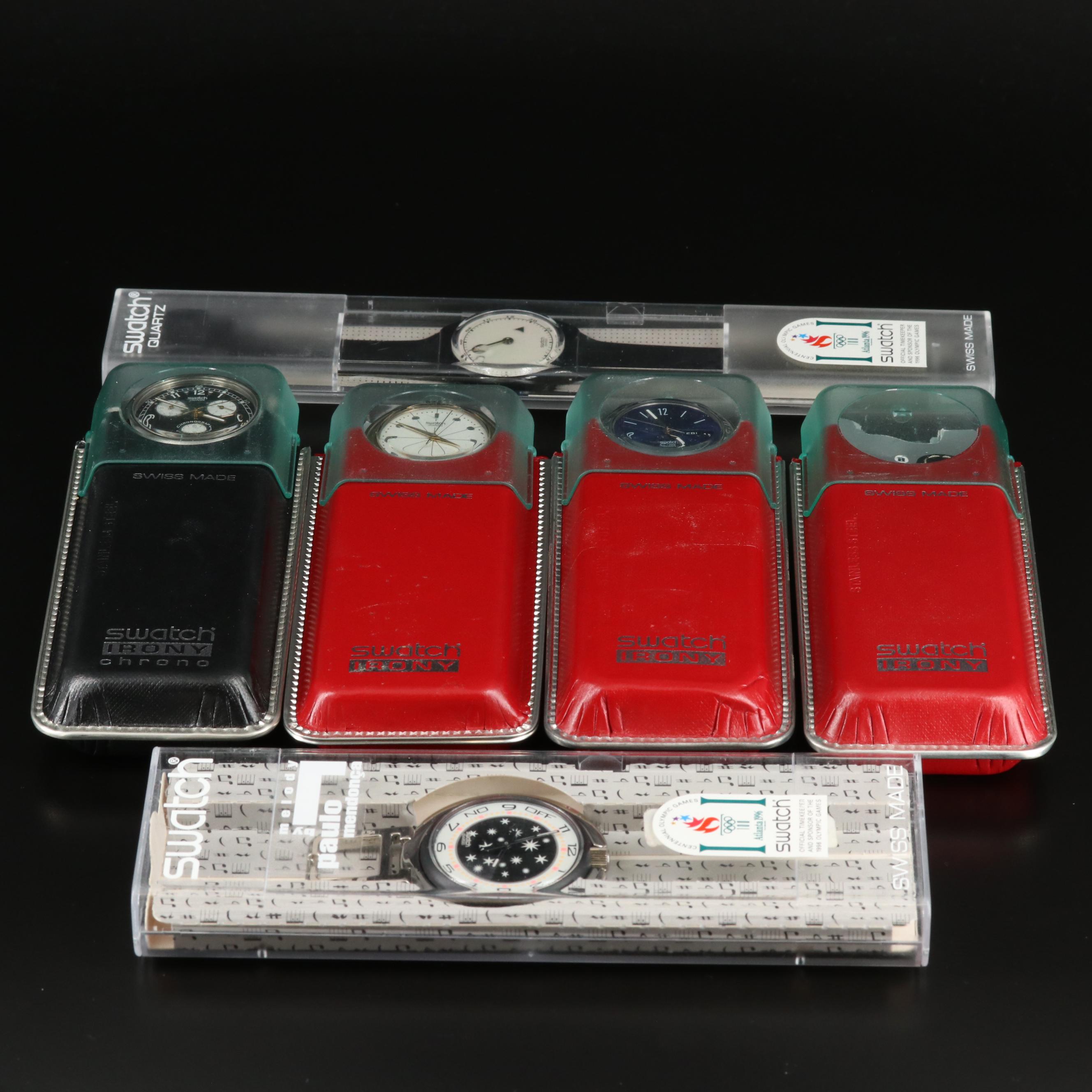 Collection of Swatch Watches