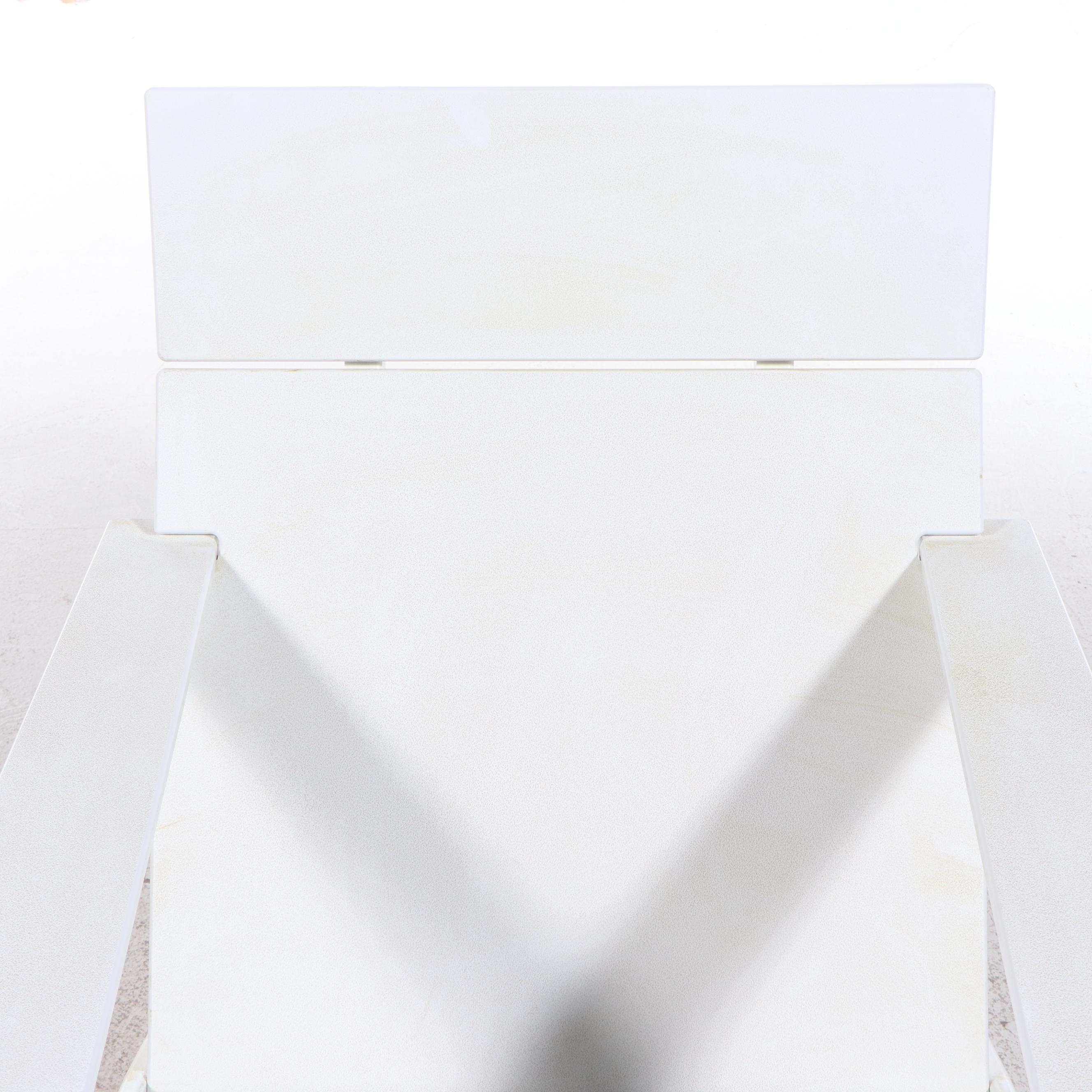 Pair of Loll Designs Modern "Lollygagger" Recycled Plastic Lounge Chairs