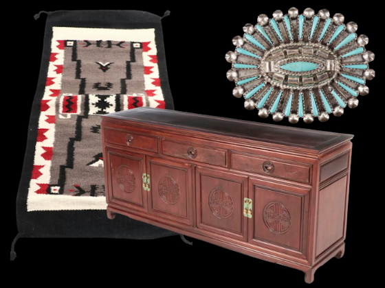 East Meets West: Southwestern Jewelry, Asian Furnishing & Décor