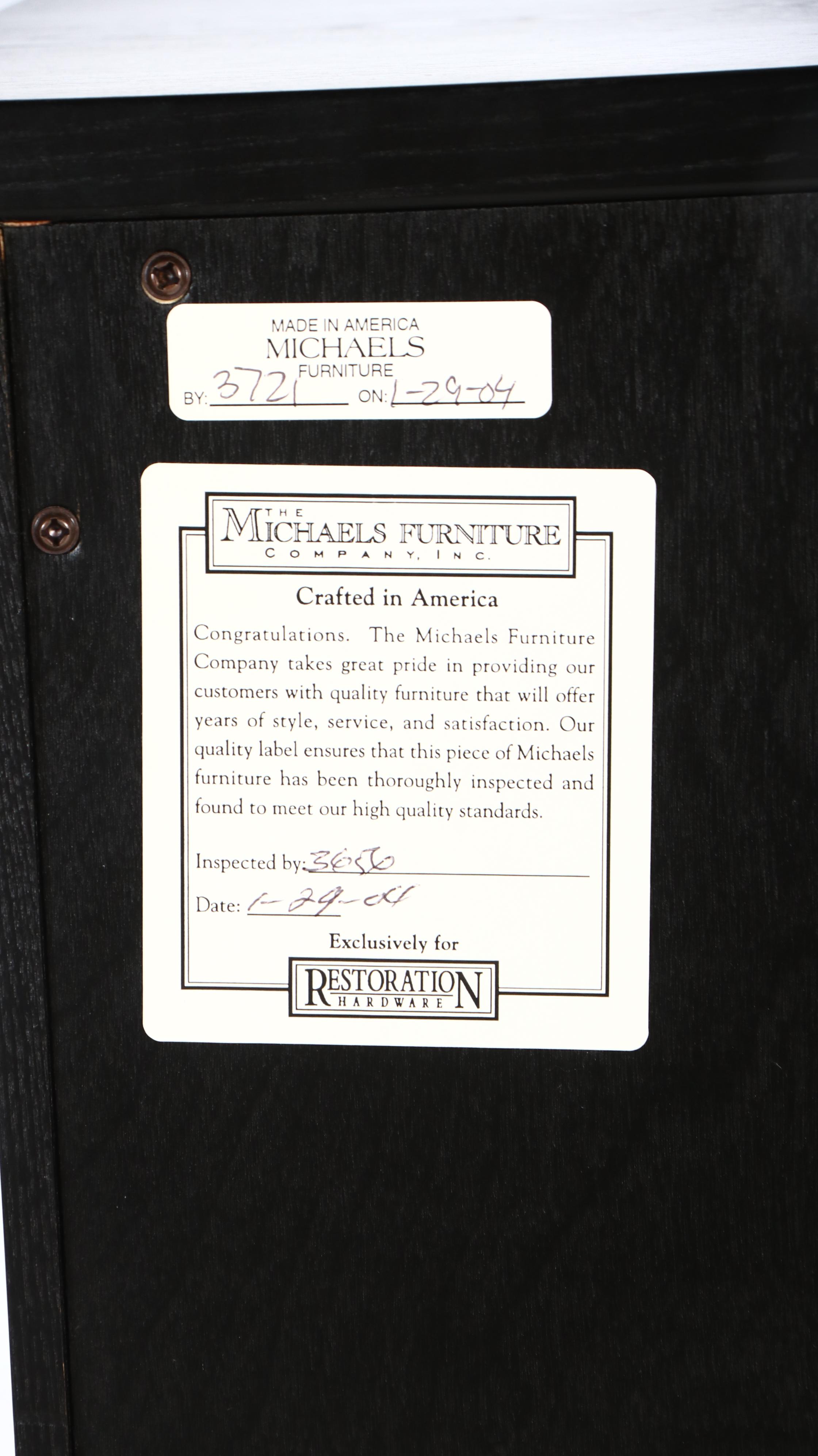 Restoration Hardware The Michaels Furniture Company Painted Wood Bedroom Set