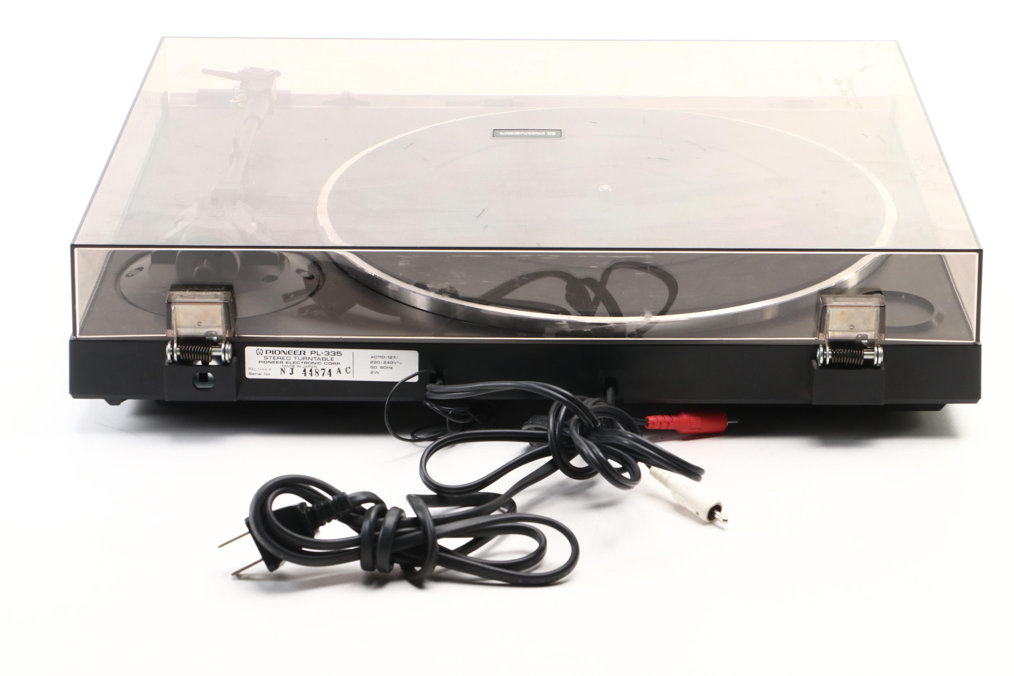 Pioneer Fully Automatic Stereo Turntable, 1980s