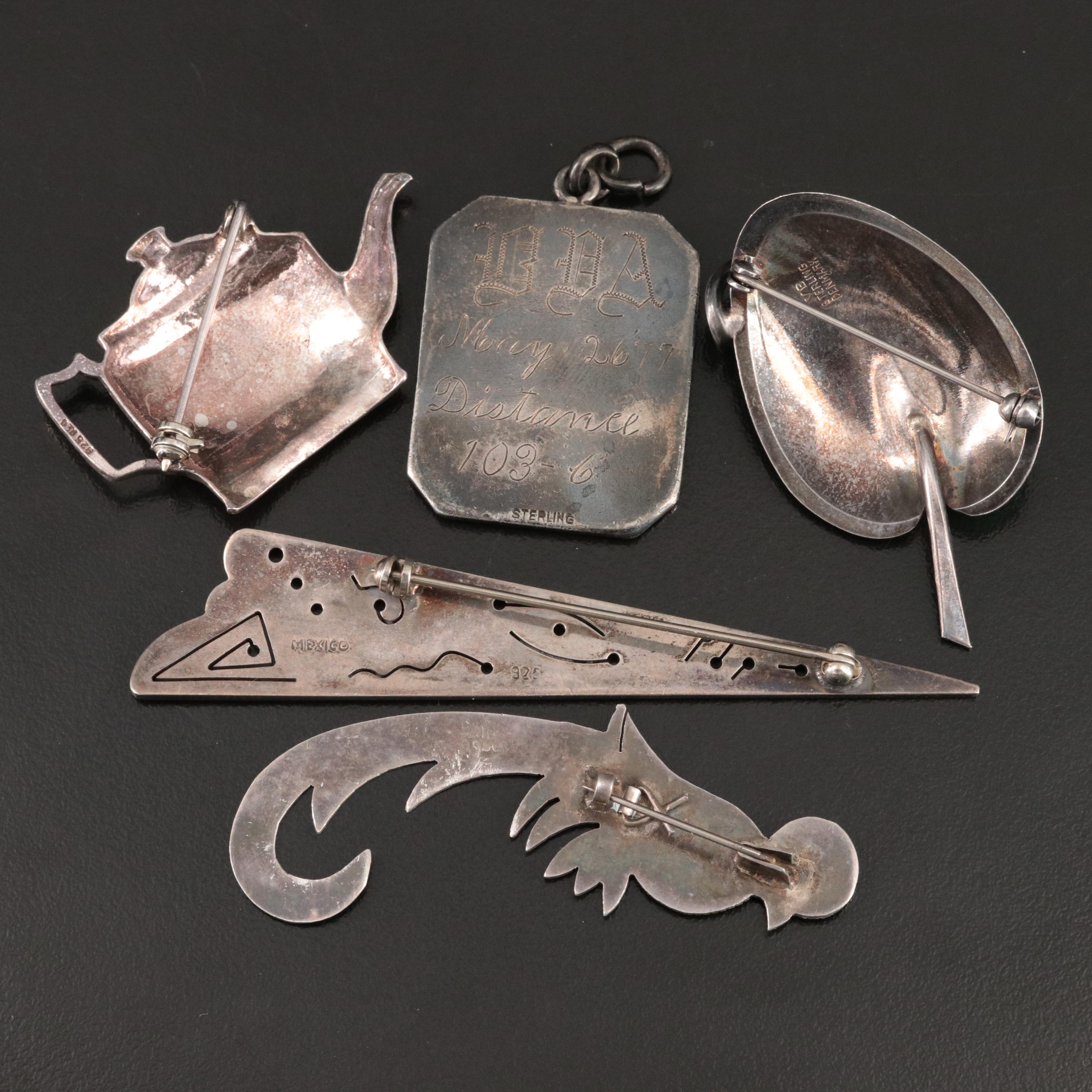 Volmer Bahner, Sterling and Turquoise Featured in Jewelry Assortment