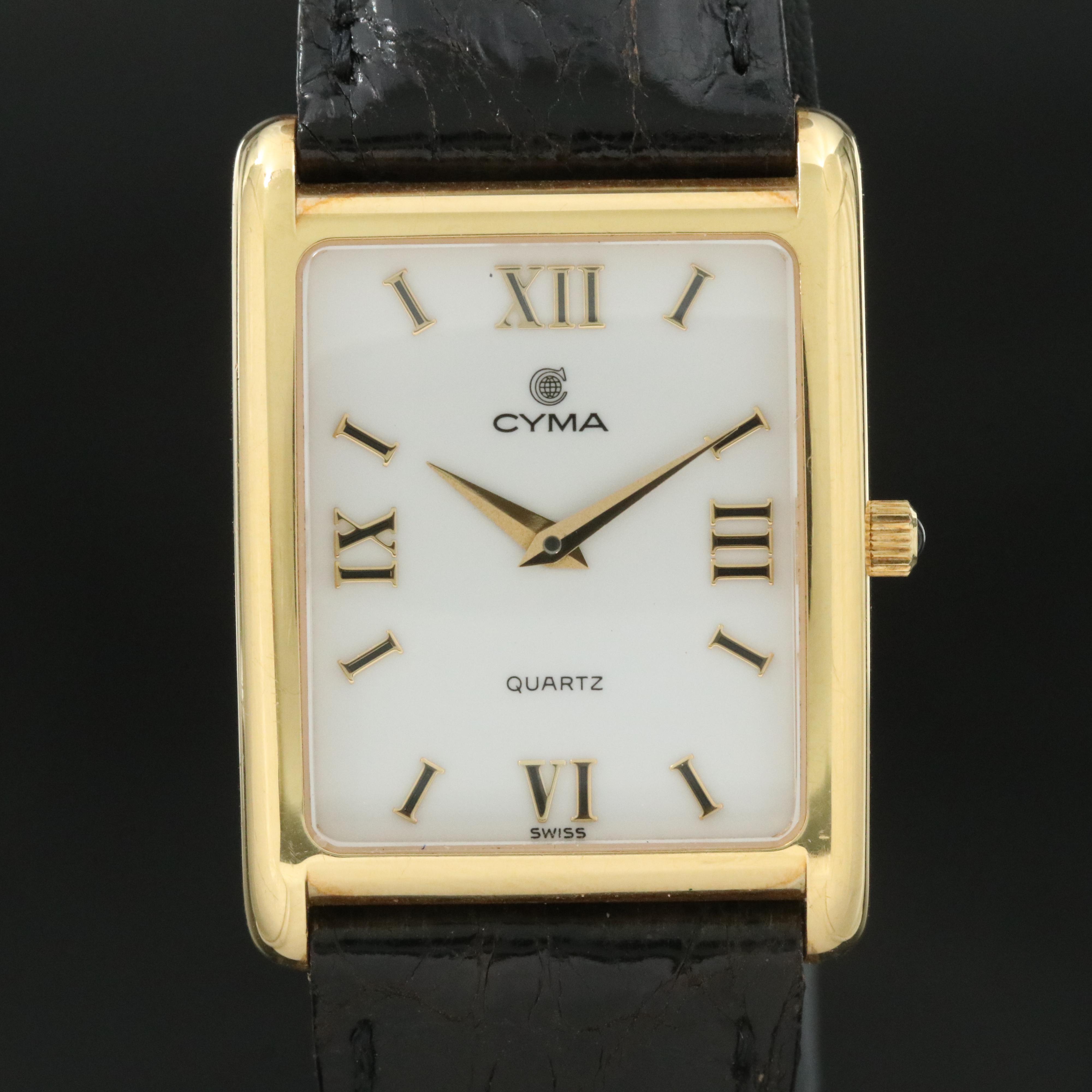 18K Cyma Quartz Watch