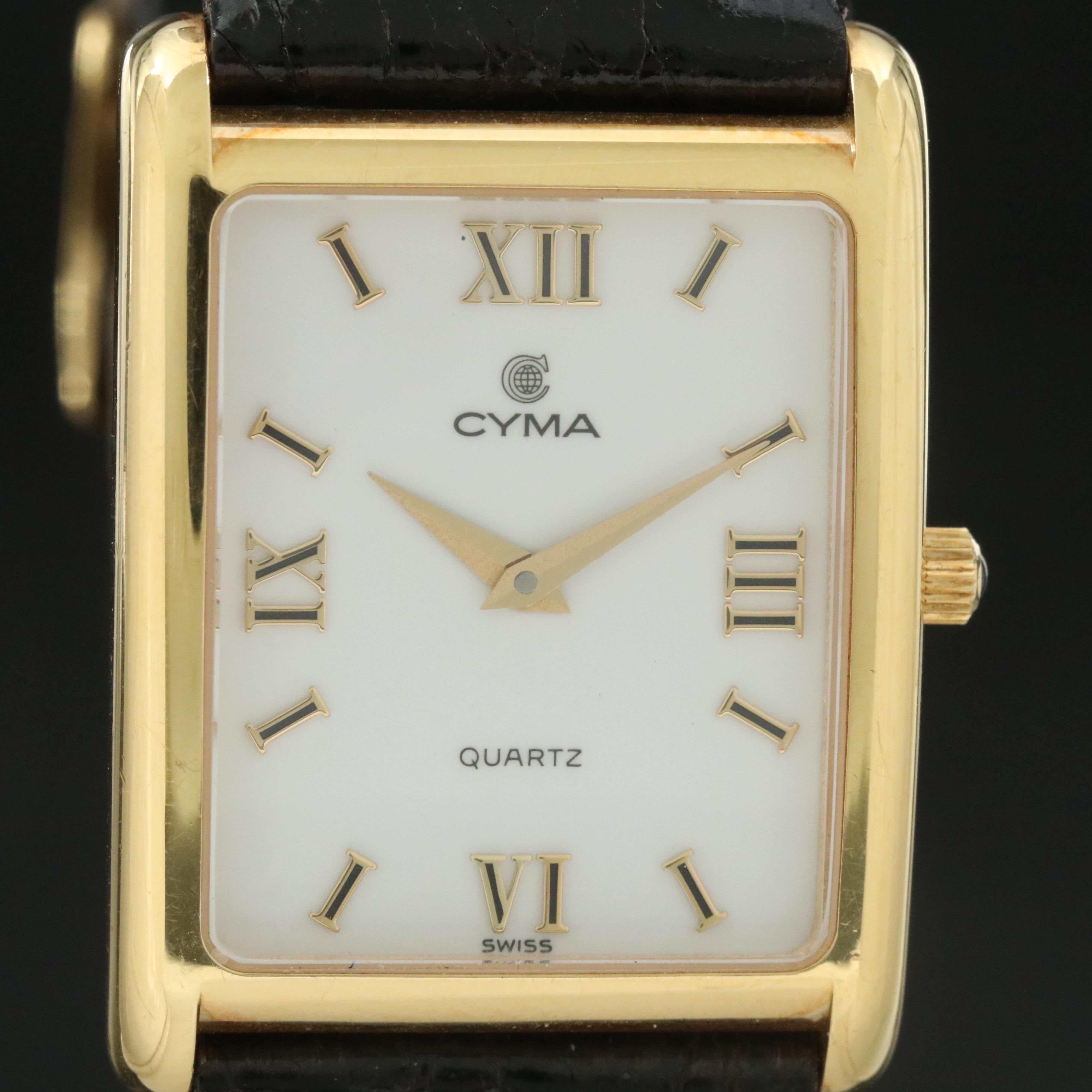 18K Cyma Quartz Watch