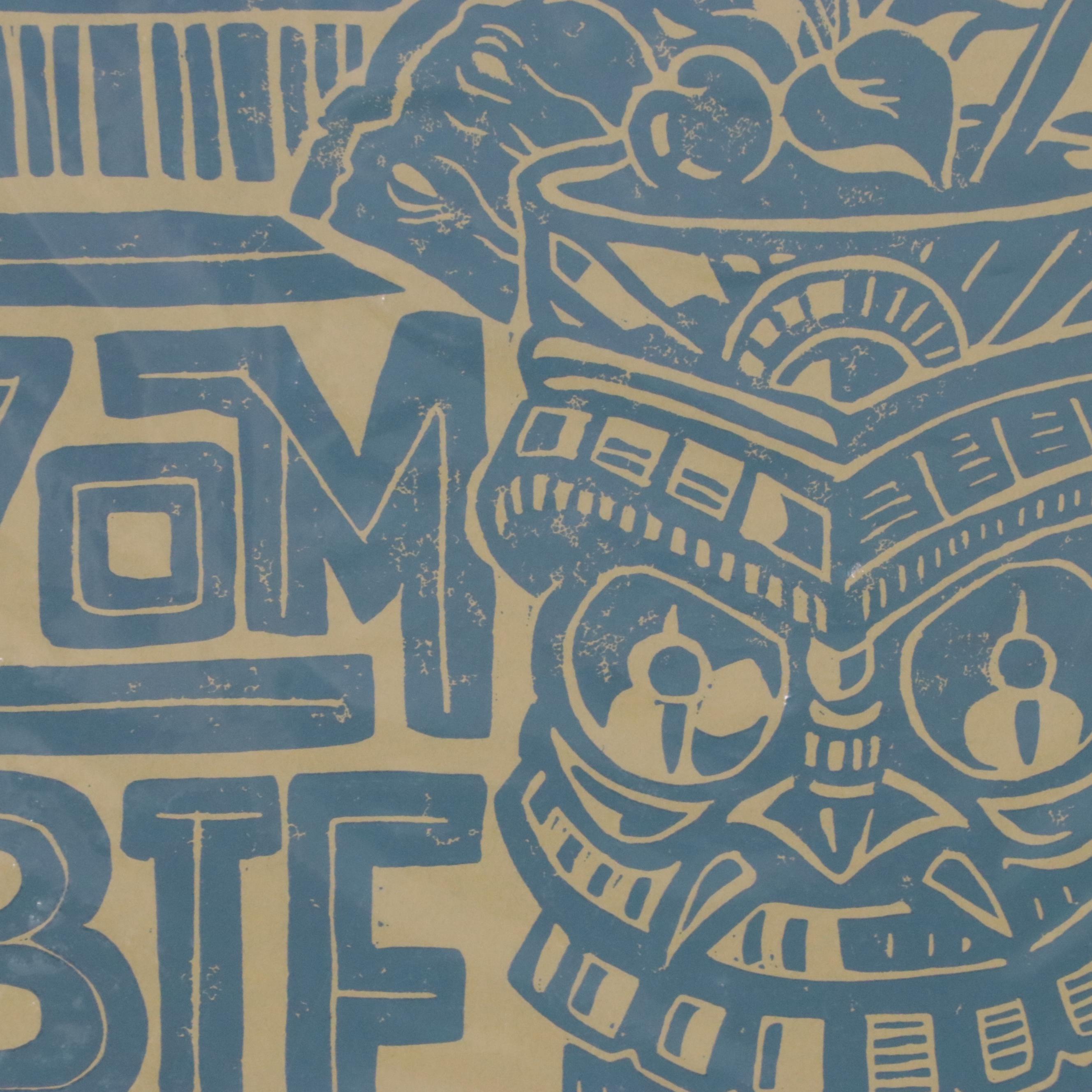 Derrick Castle Relief Prints Including "Tequila," 2014