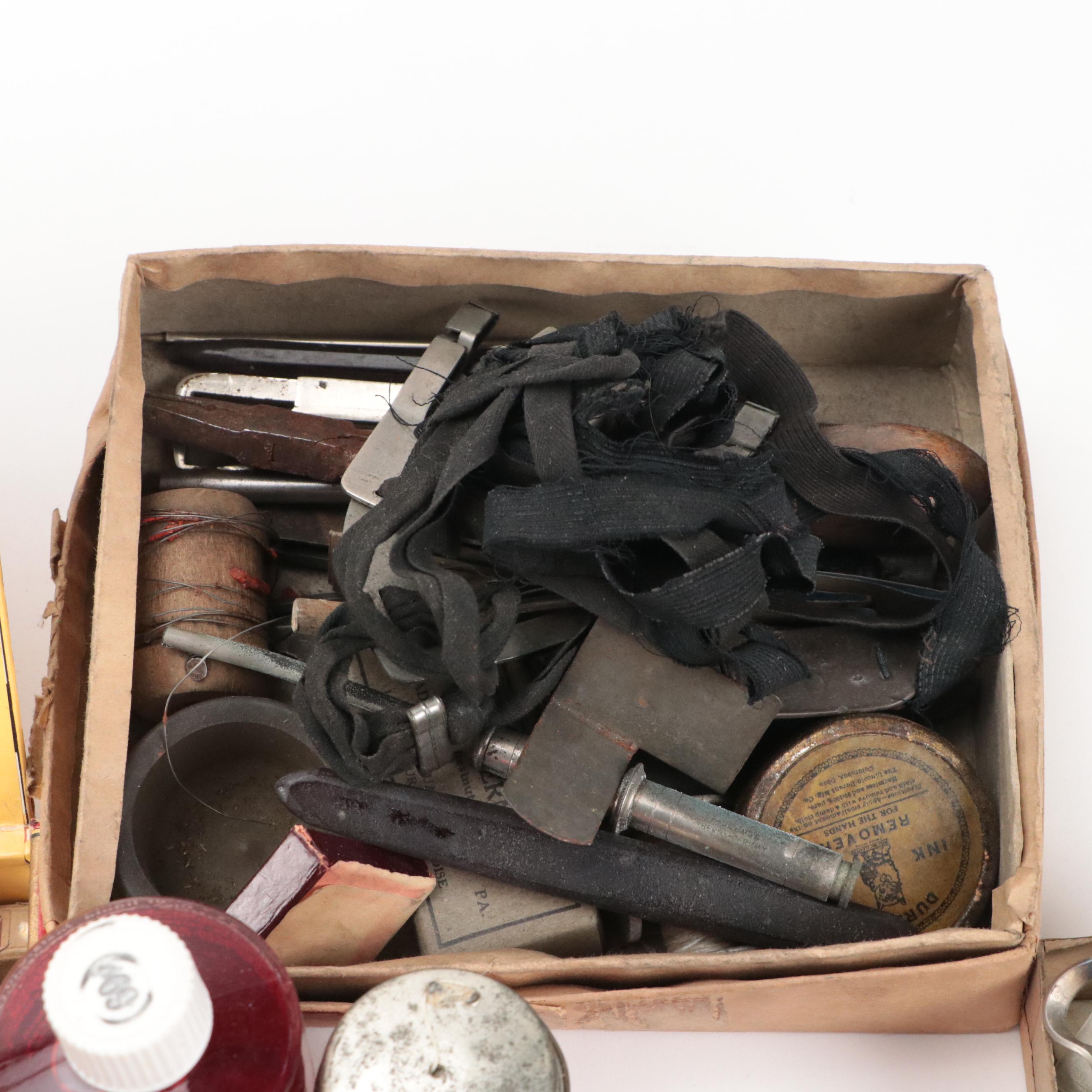 Dental Tools and Supplies, Mid-20th Century