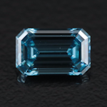Loose 1.01 CT Lab Grown Fancy Vivid Blue Diamond with IGI Report