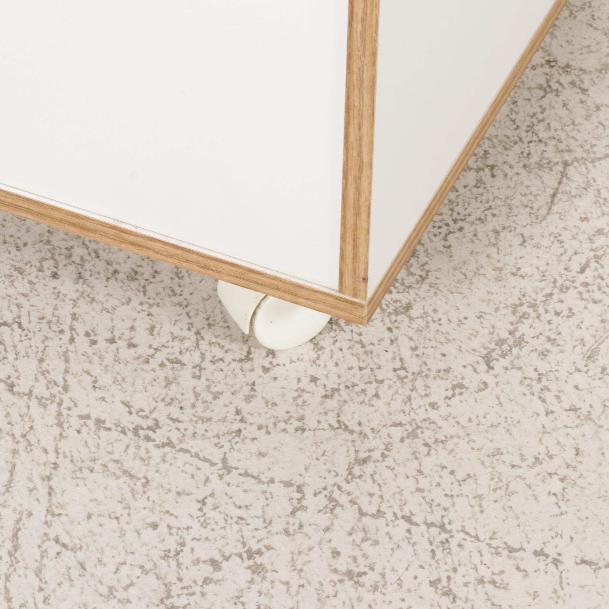 Horn of America Sewing or Craft Storage Six-Drawer Rolling Cabinet