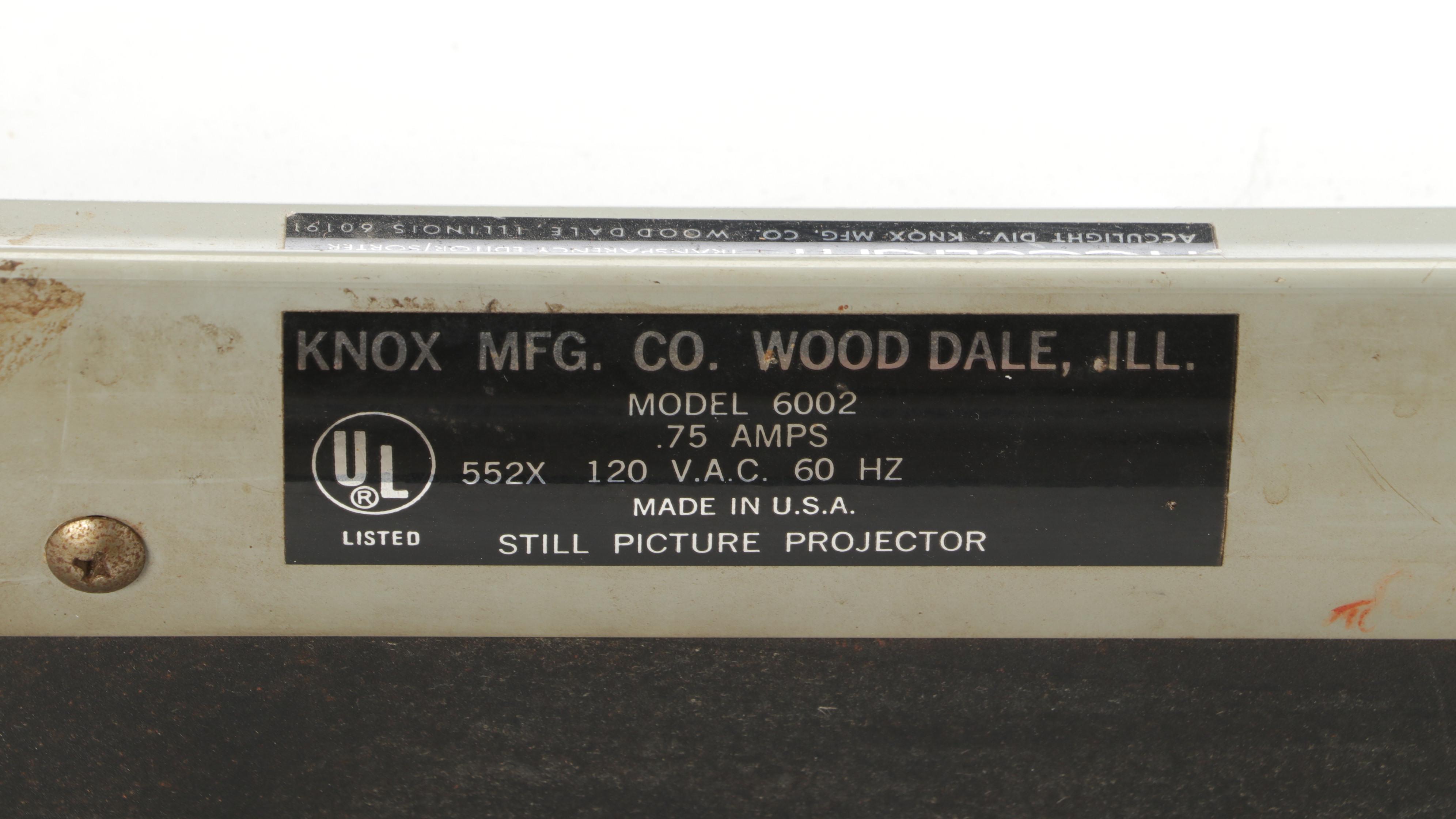 Acculight Light Box Still Picture Projector and Promaster Compact Light Box