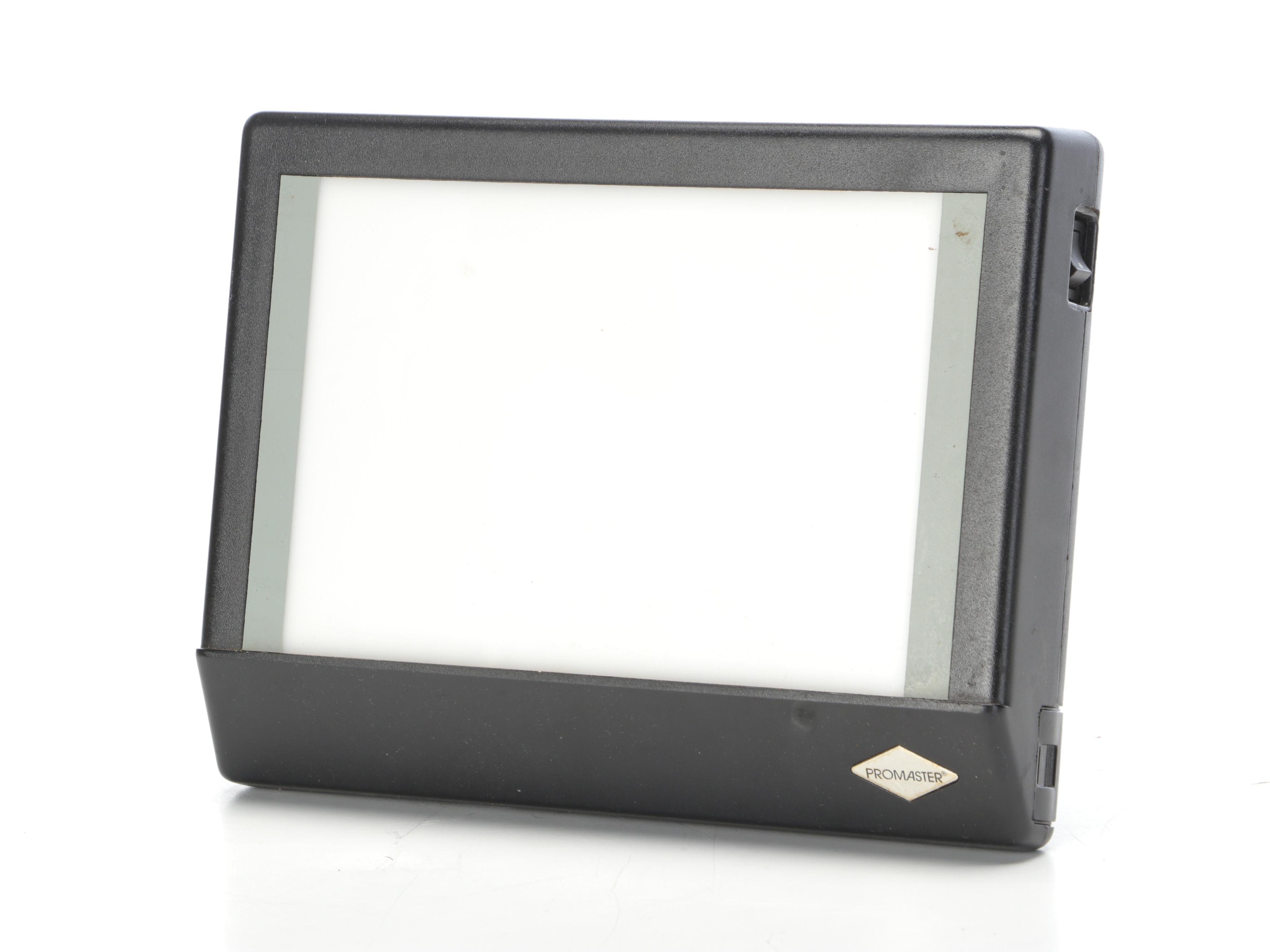 Acculight Light Box Still Picture Projector and Promaster Compact Light Box