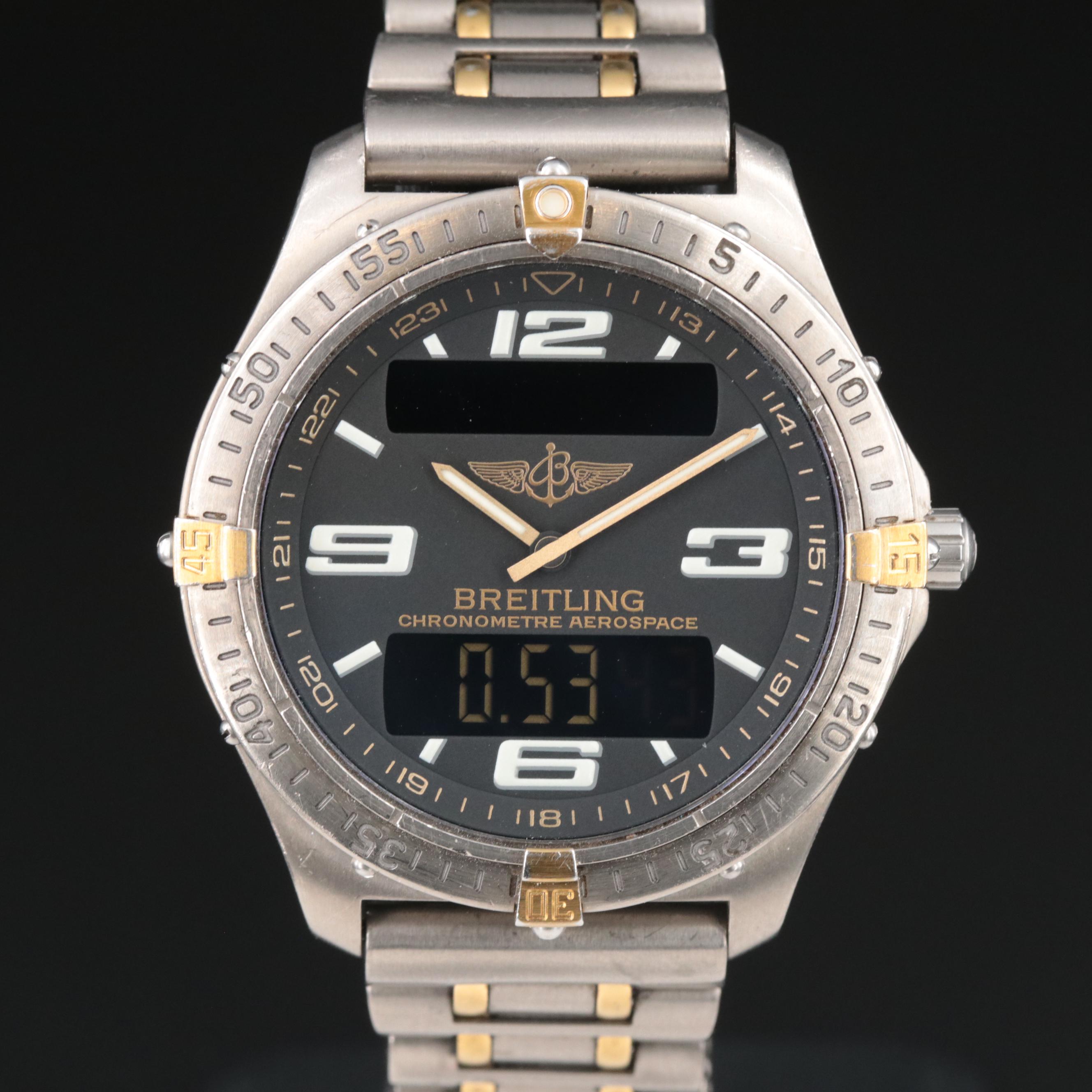 Breitling Aerospace Titanium Quartz Watch