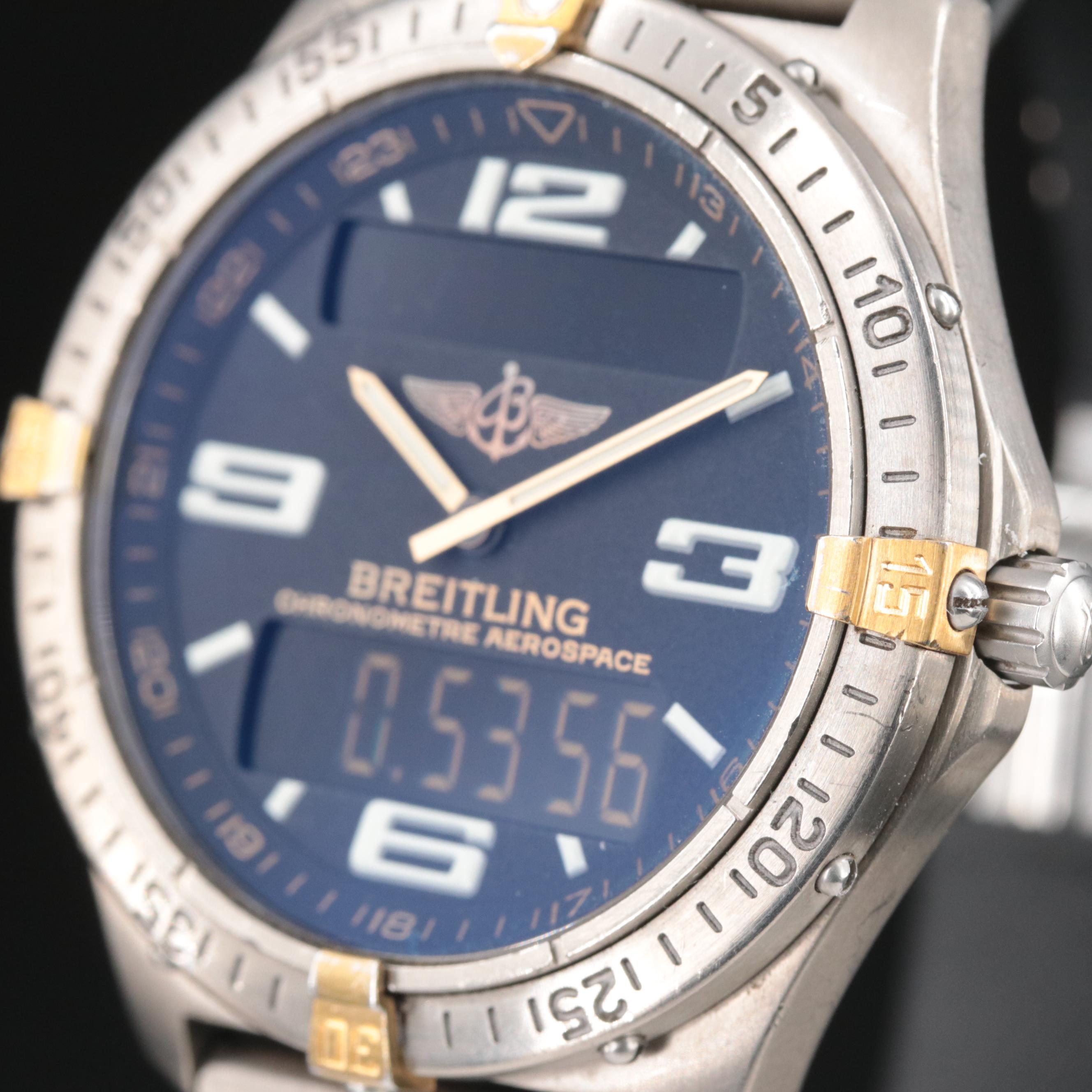 Breitling Aerospace Titanium Quartz Watch