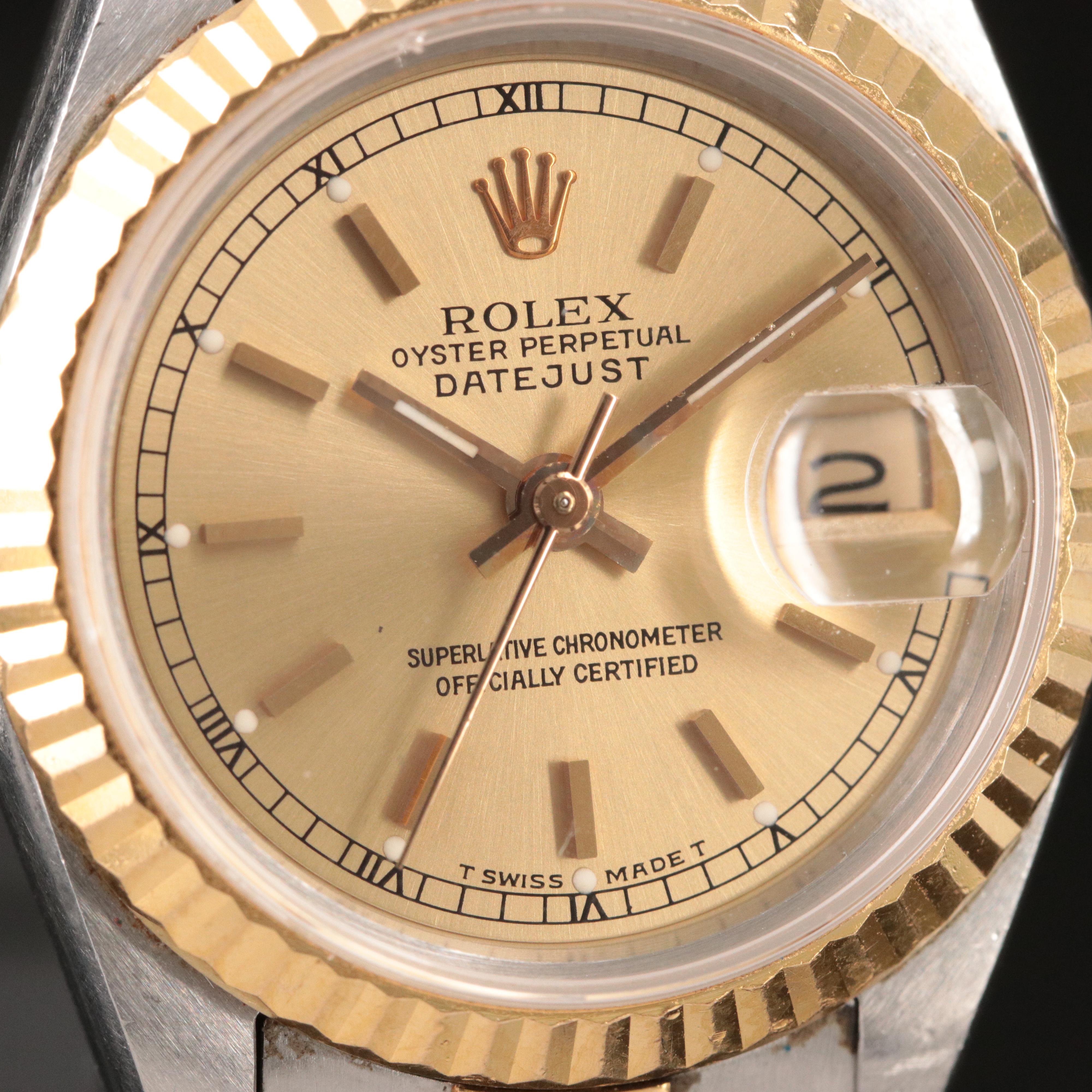 1989 Rolex Oyster Perpetual Datejust Watch