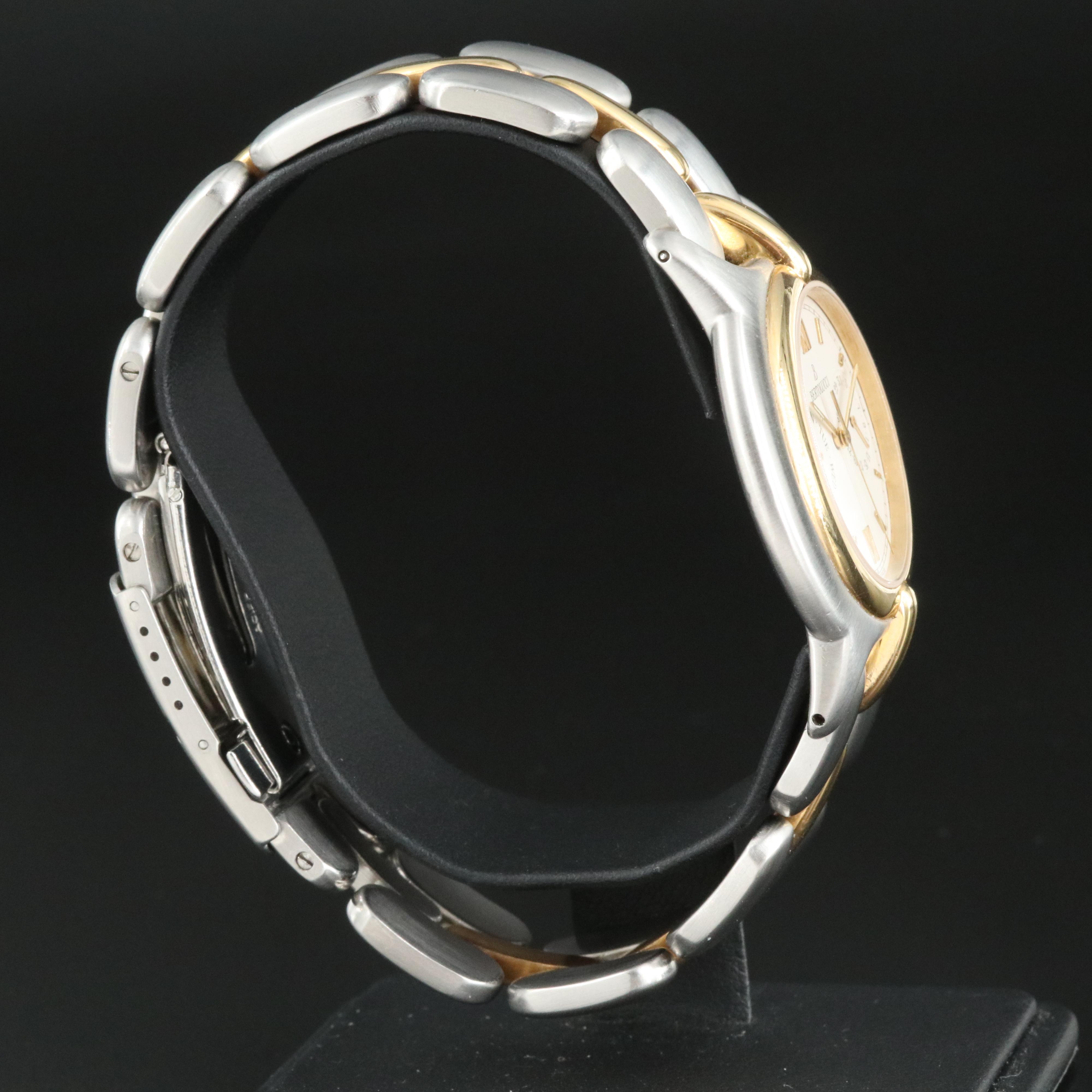 Bertolucci Pulchra 18K and Stainless Steel Day-Date Watch