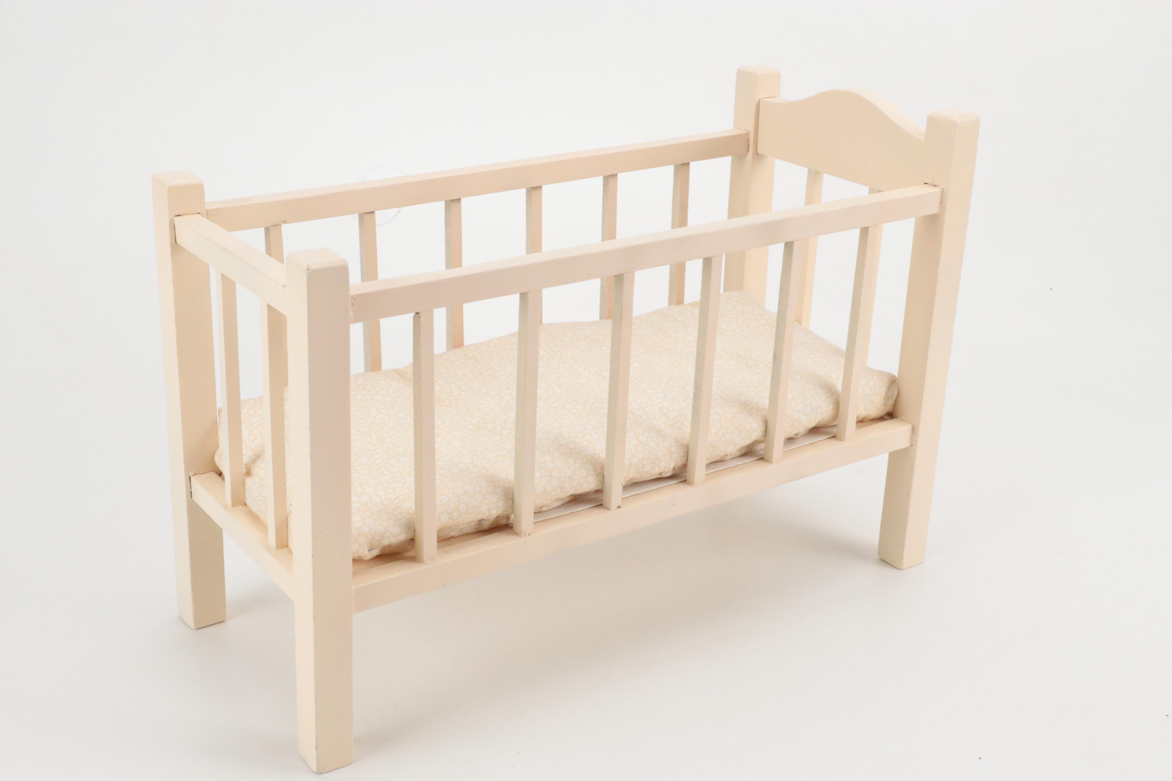 The Vogue Doll Company "Bunny Pink" and More Crib Crowd Dolls and Crib