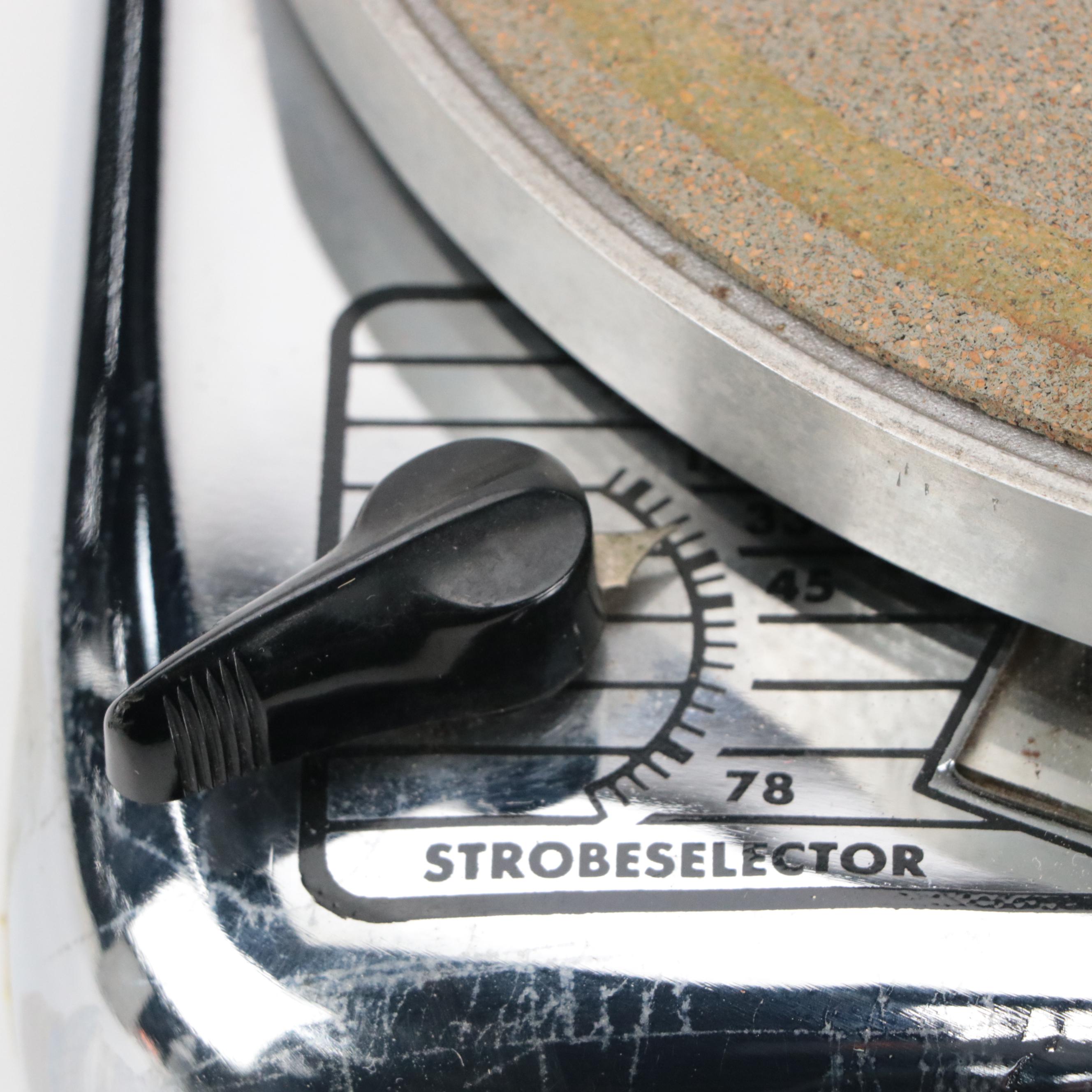 Rheem Califone "Commander II" Turntable and Tube Amp, Mid-20th Century