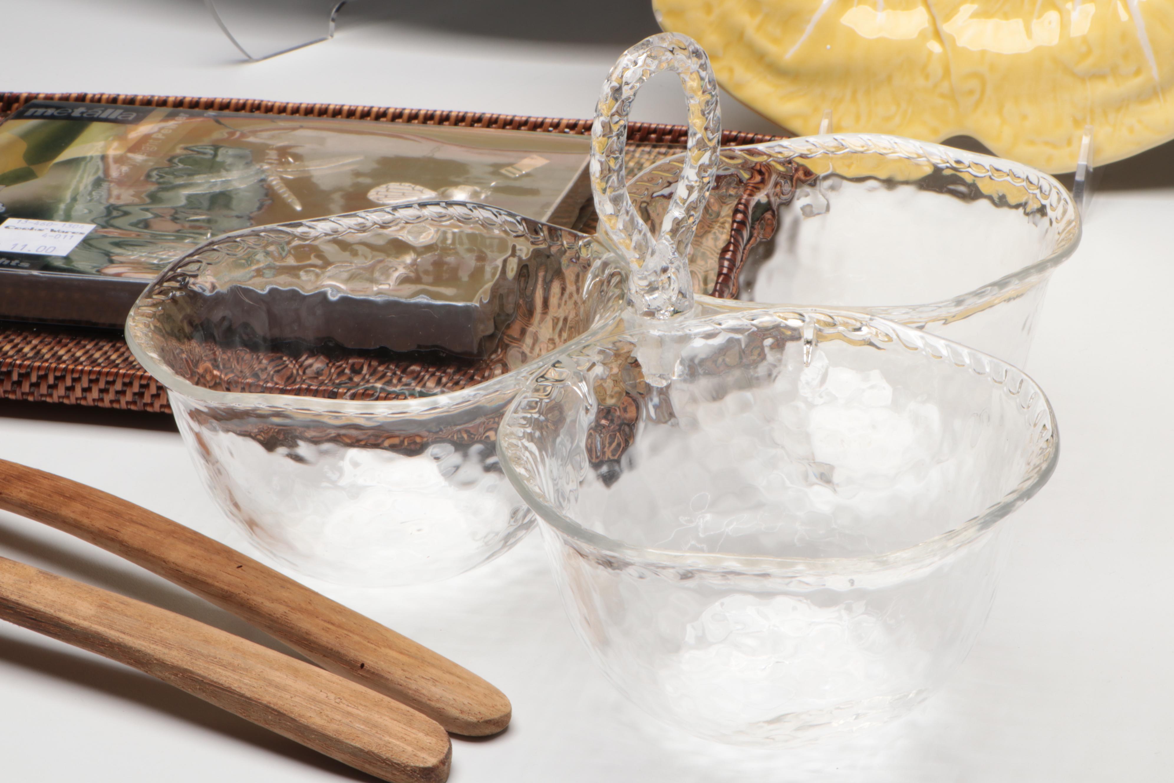 Bordello Pinheiro Ceramic Plate with Vietri Pottery Platter and More