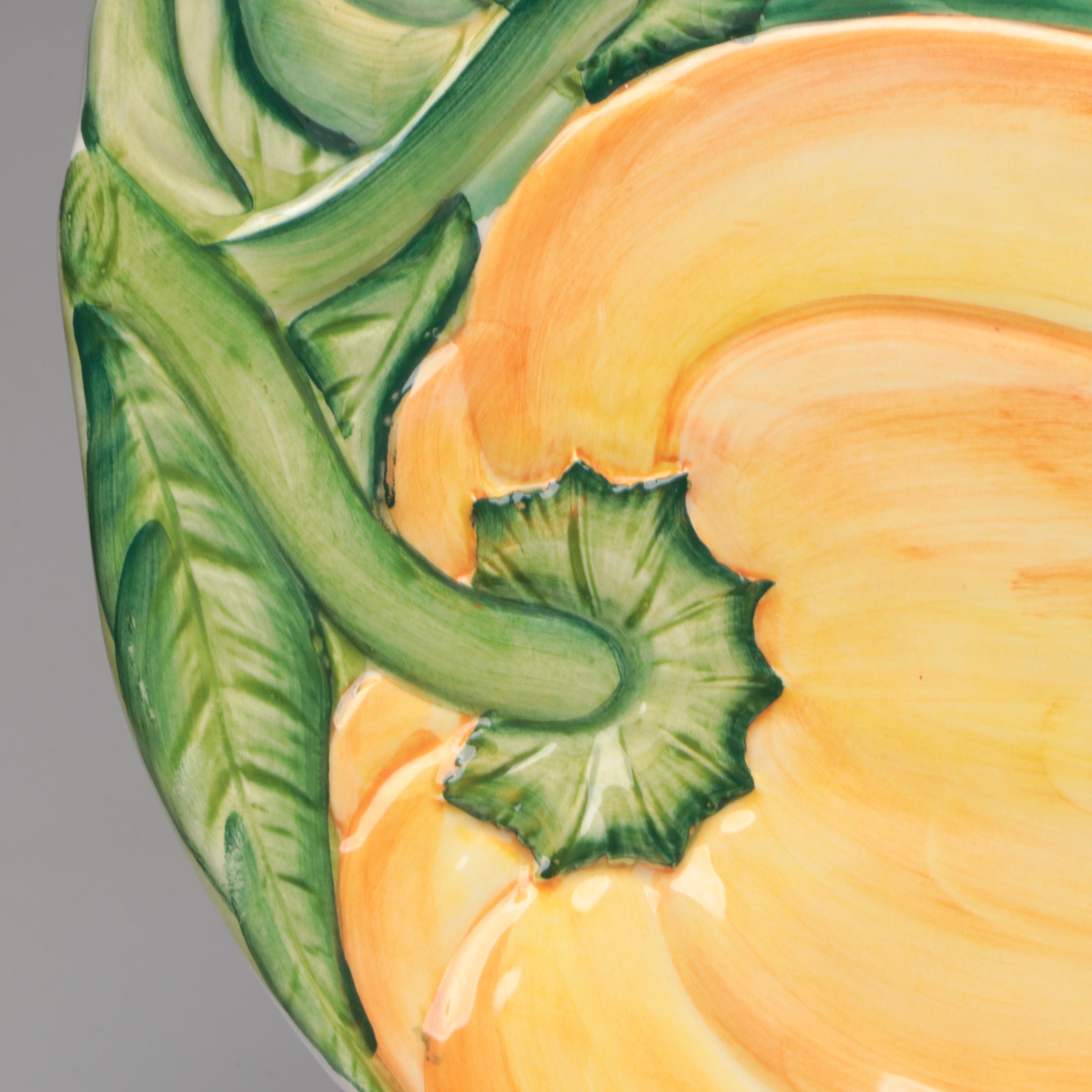 Bordello Pinheiro Ceramic Plate with Vietri Pottery Platter and More