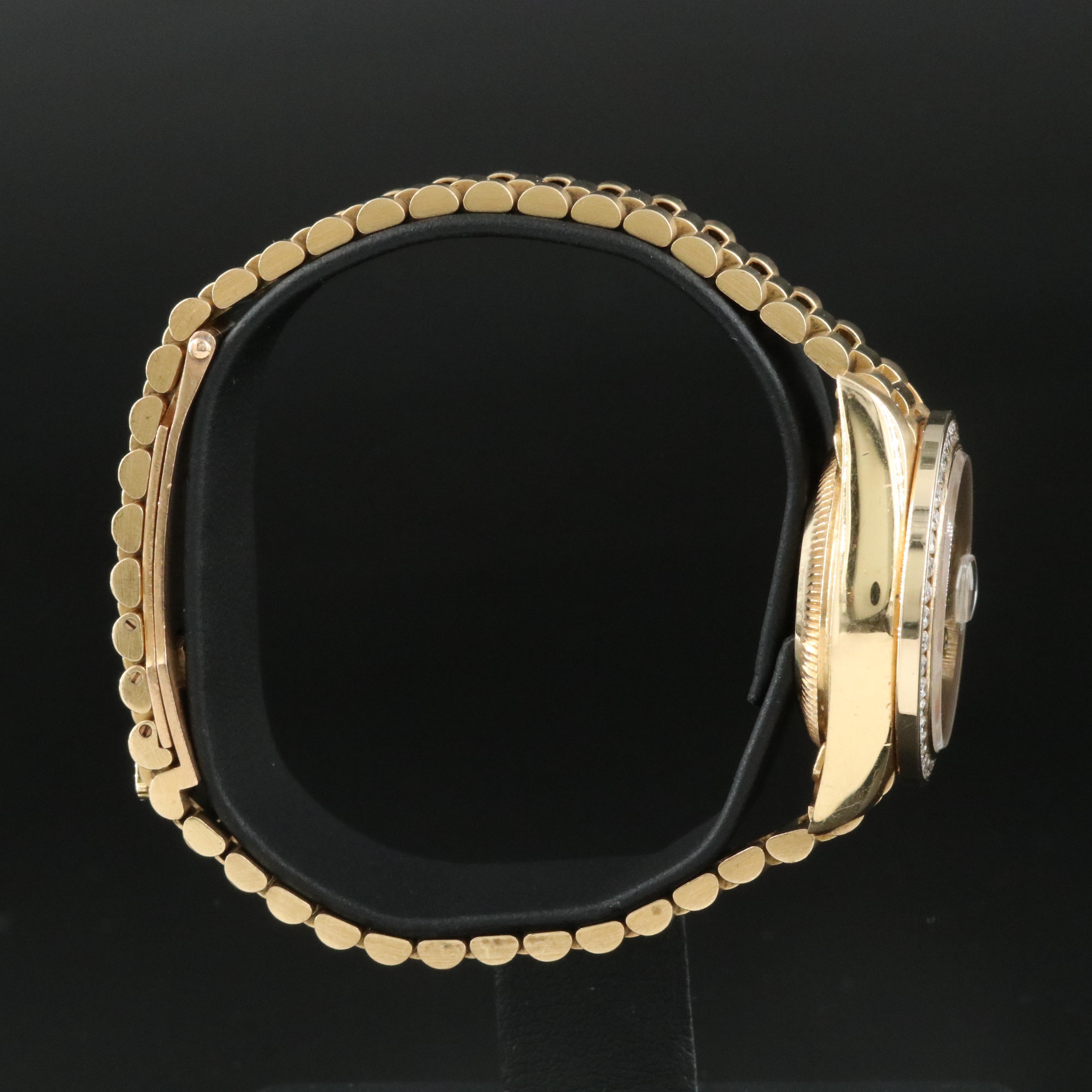 1984 Rolex Datejust 1.15 CTW Custom Diamond Dial & Bezel 18K Gold Watch