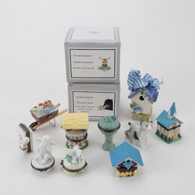 Midwest Cannon Falls Porcelain Boxes with Mud Pie Porcelain Boxes and More