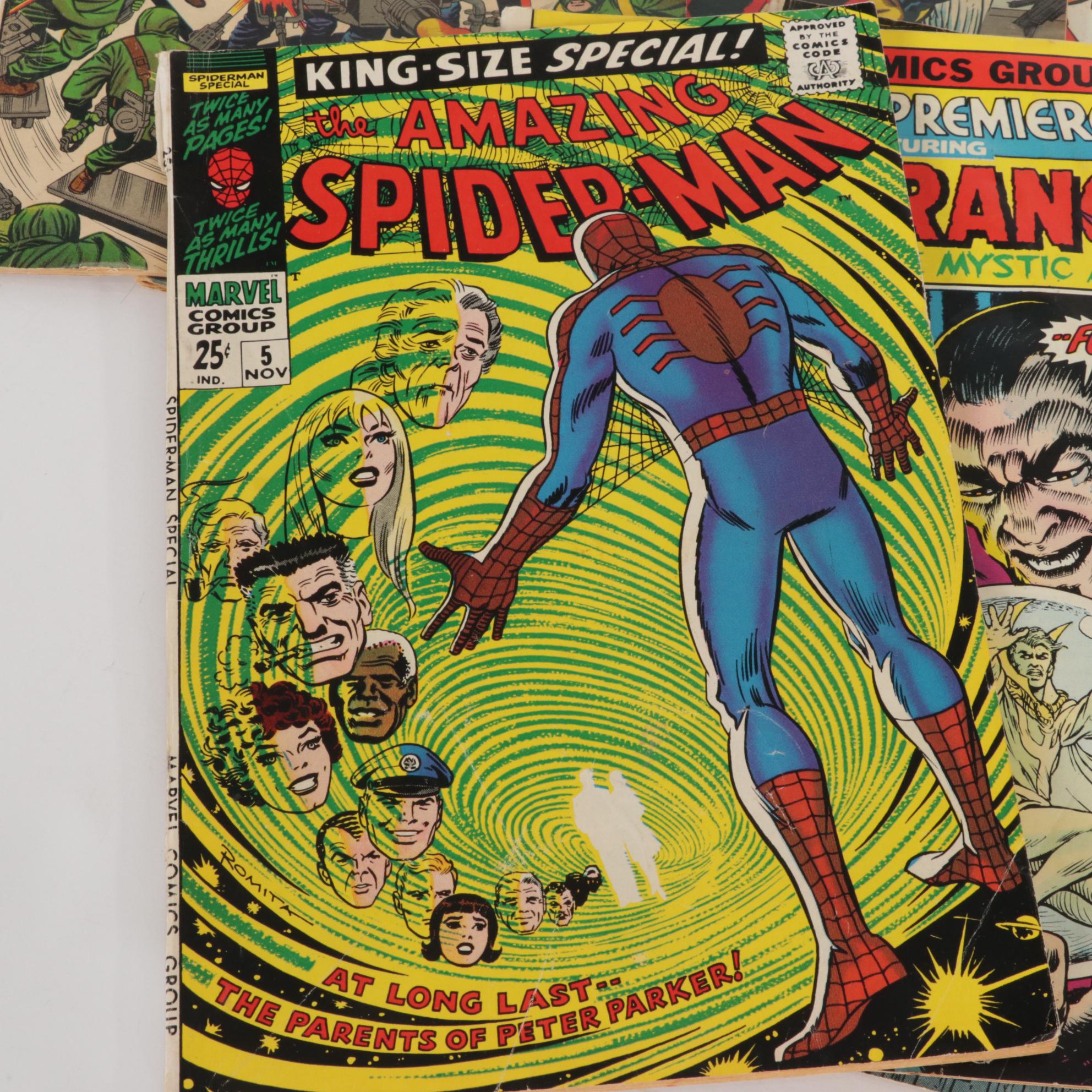 Marvel Comics Collection Features Spider-man Specials and More