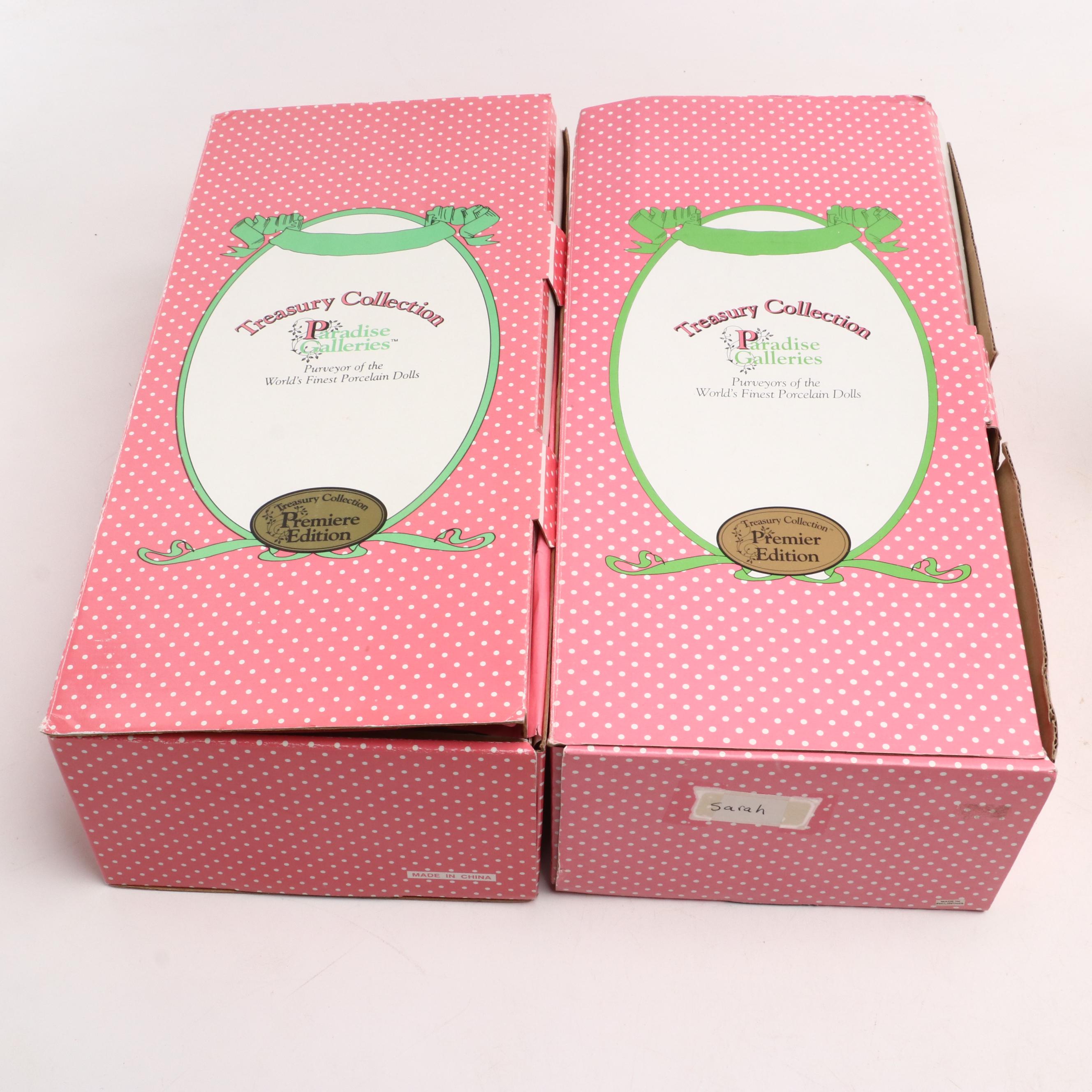 Treasury Collection and Laylie Colbert Porcelain Dolls