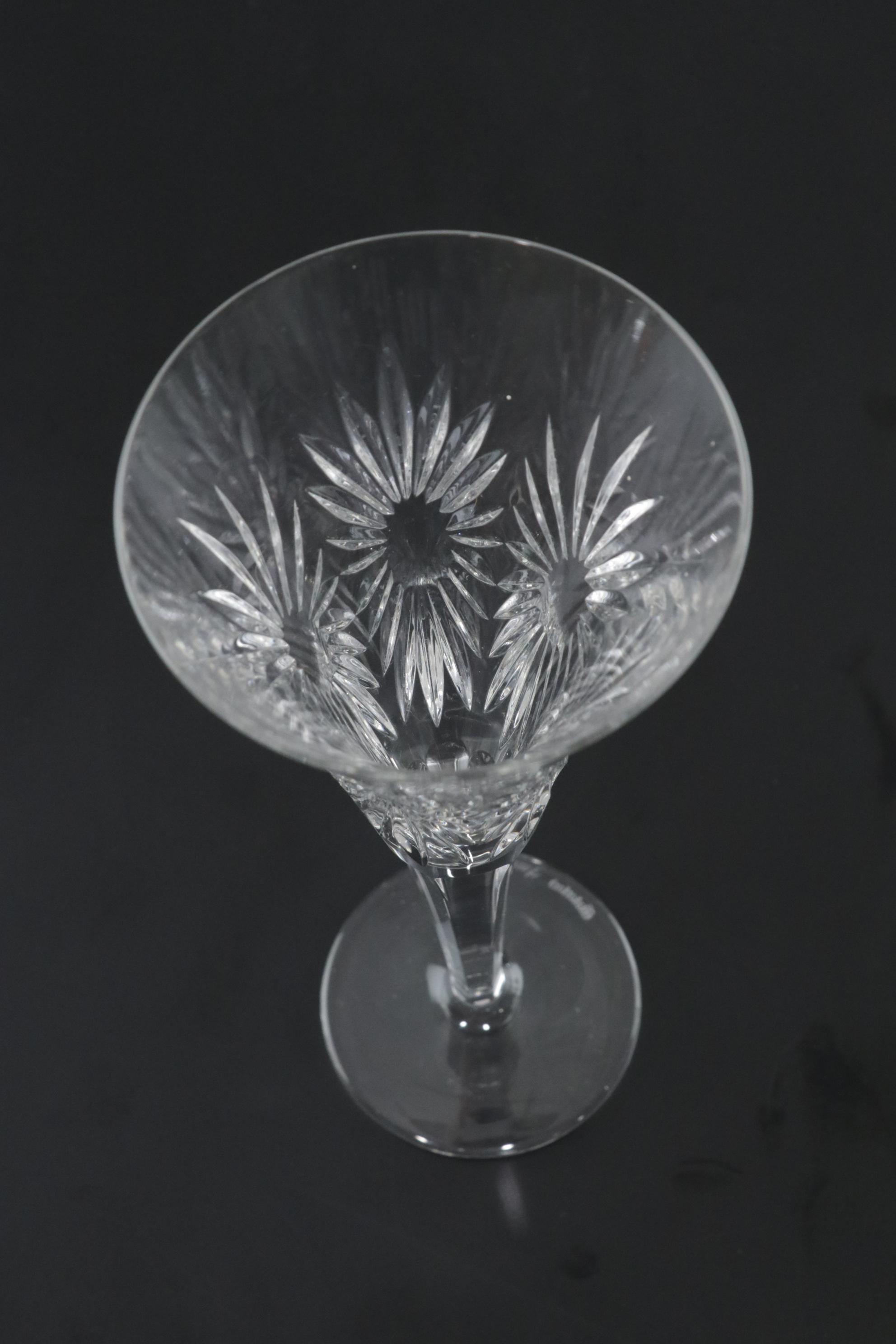 Waterford Millennium Series Toasting Flutes of "Happiness," "Peace" & "Health"