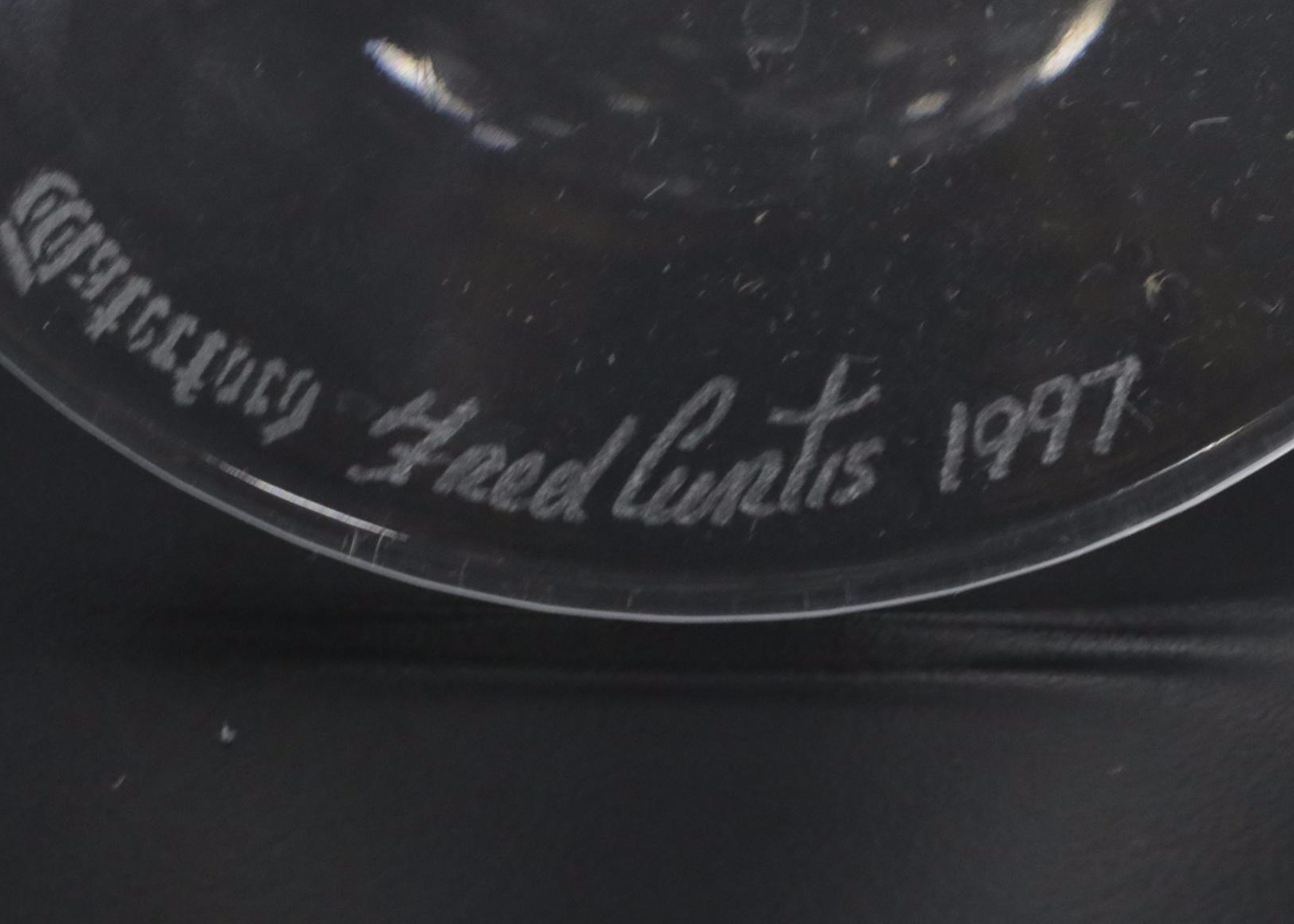 Waterford Millennium Series Toasting Flutes of "Happiness," "Peace" & "Health"