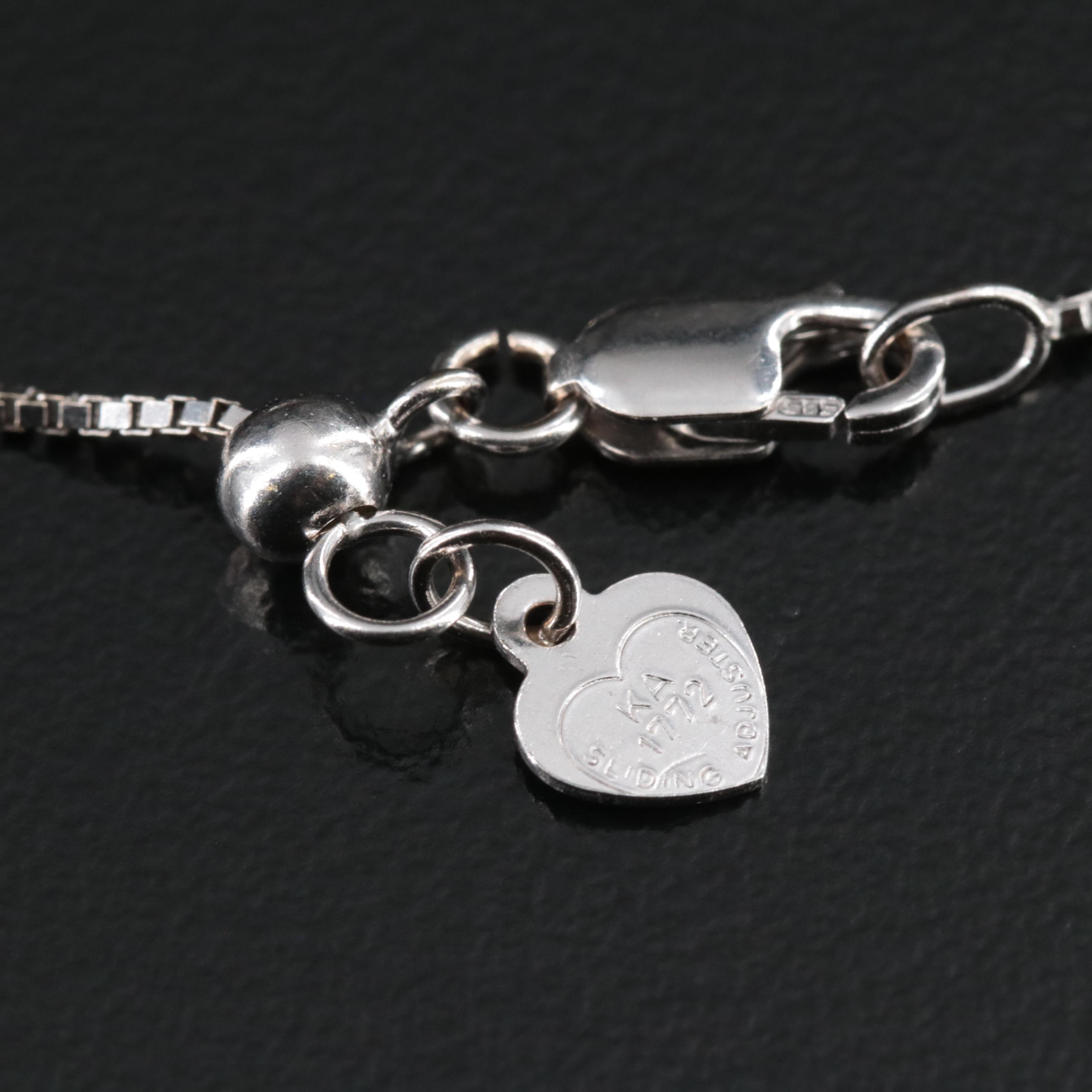 14K 1.93 CTW Diamond Circle Pendant Necklace