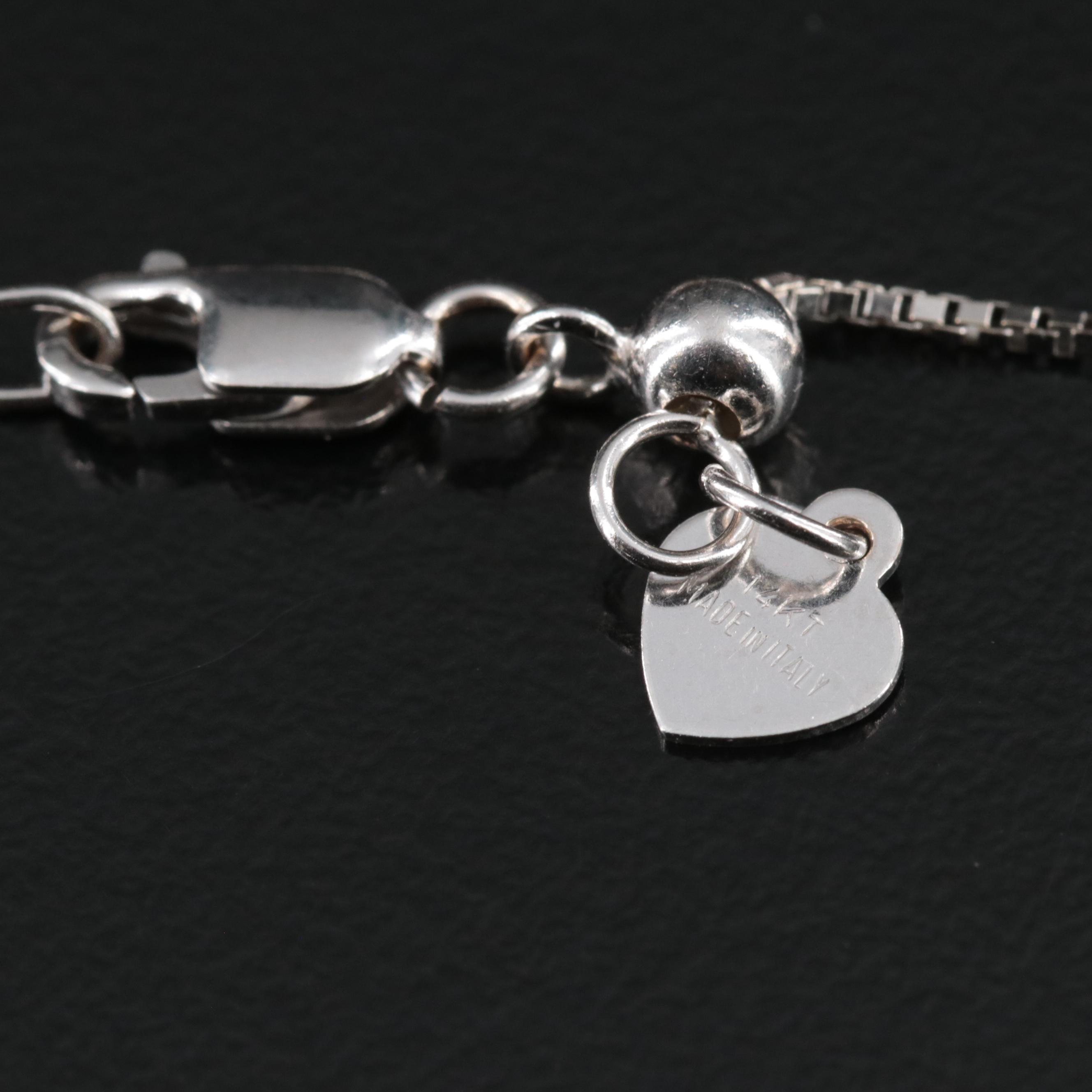 14K 1.93 CTW Diamond Circle Pendant Necklace