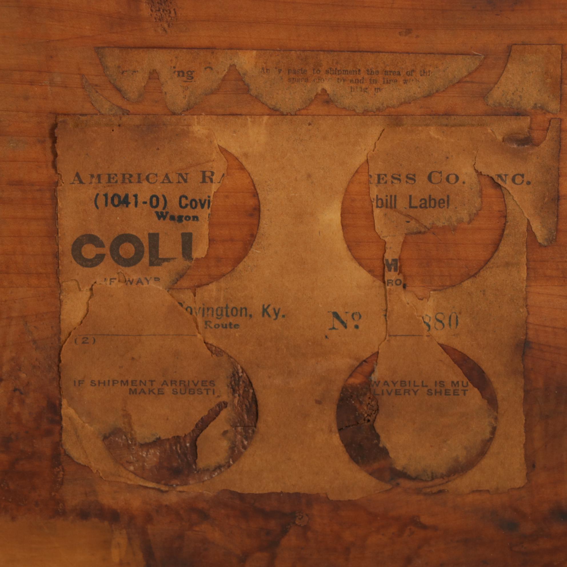 Caswell-Runyan Spanish Baroque Style Cedar Blanket Chest, Early to Mid 20th C.