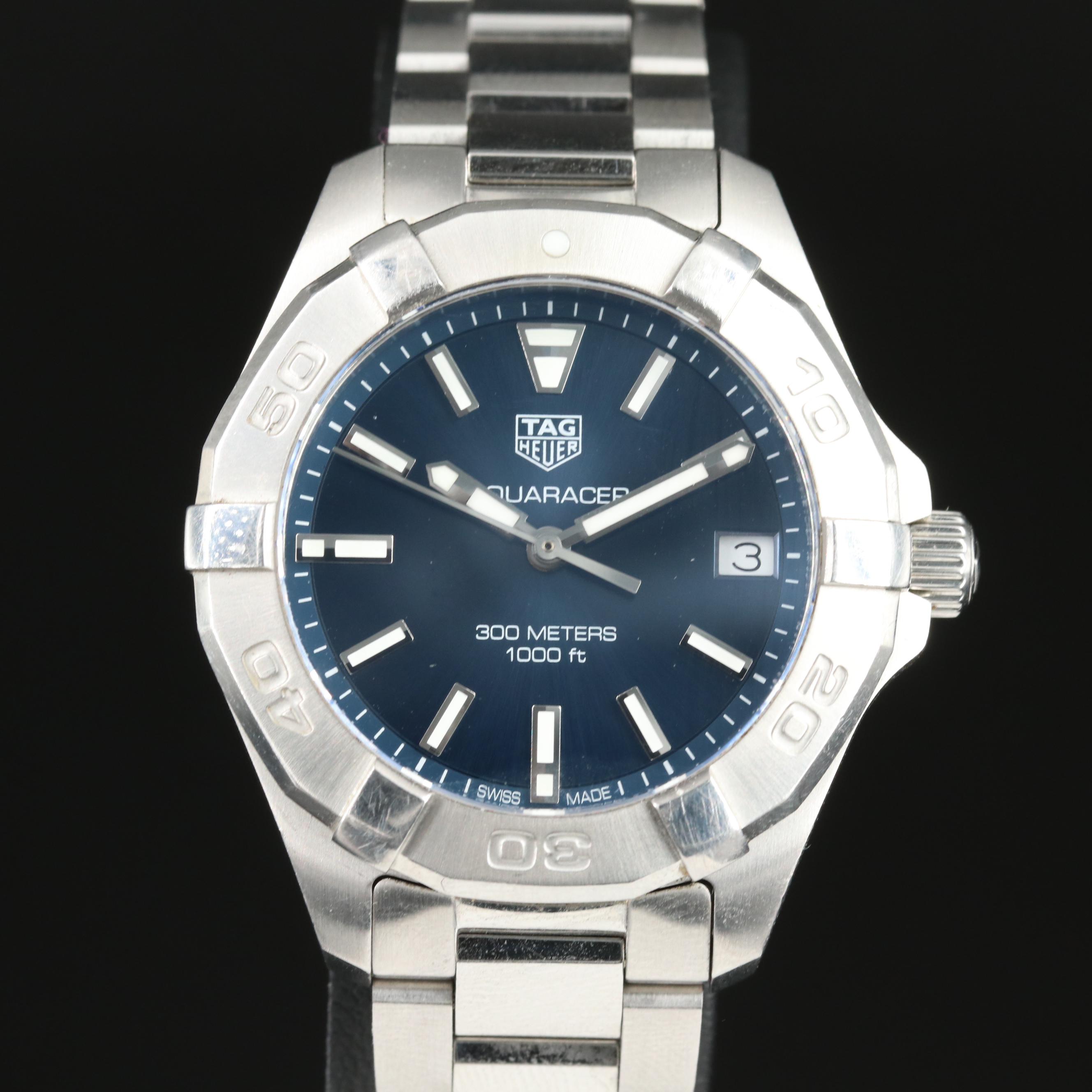 TAG Heuer Aquaracer 1000ft Stainless Steel Quartz Watch