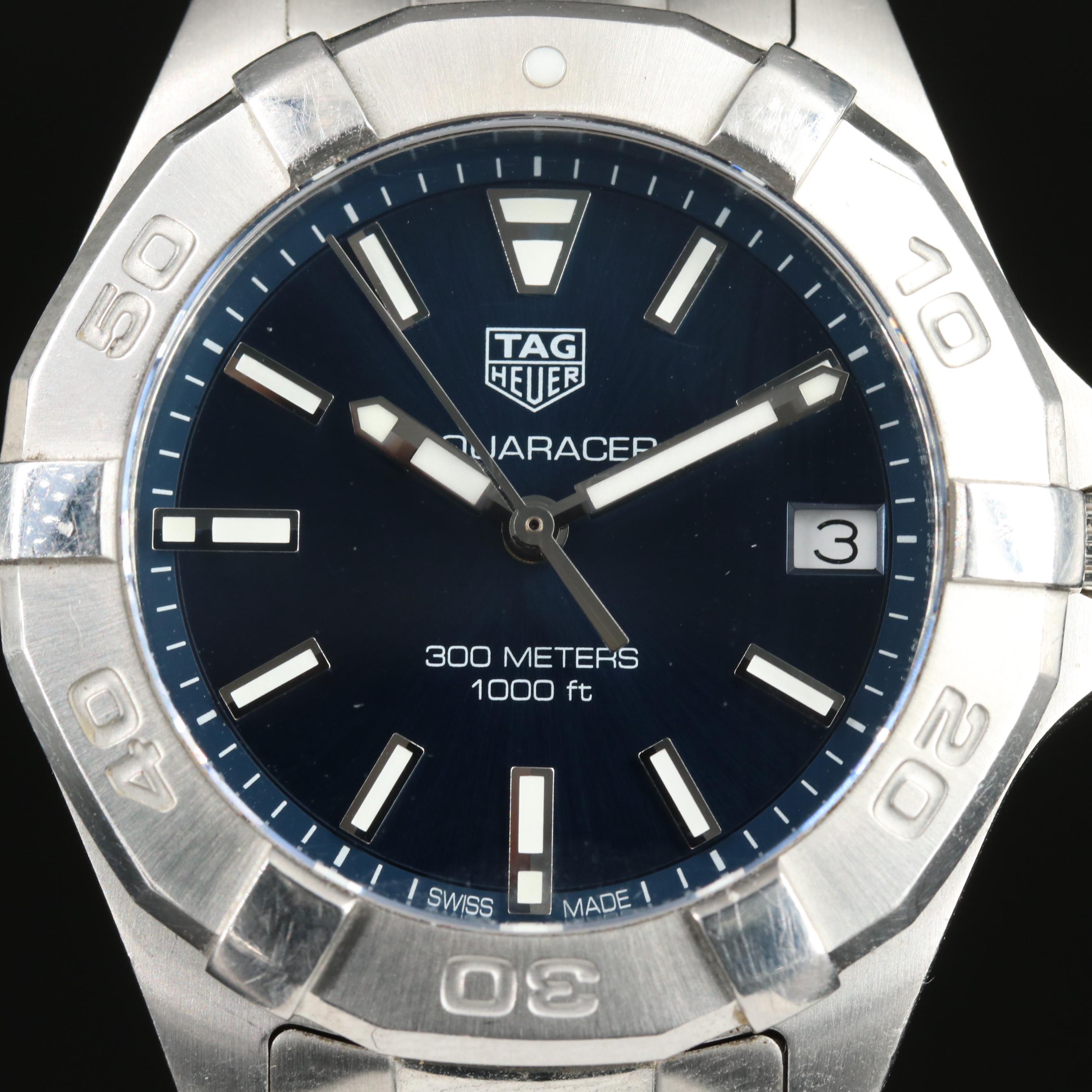 TAG Heuer Aquaracer 1000ft Stainless Steel Quartz Watch