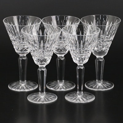 Waterford "Maeve" Cut Crystal Claret Wine Glasses, 1976-2017