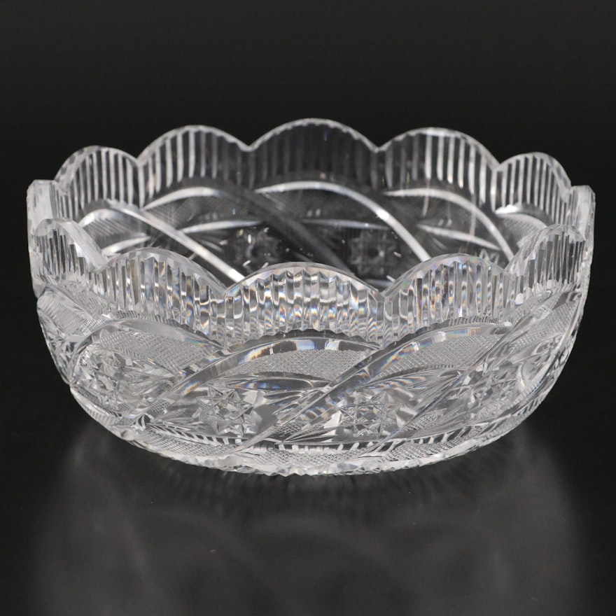 Waterford "Prestige Collection" Cut Crystal Apprentice Bowl, 2010-2019