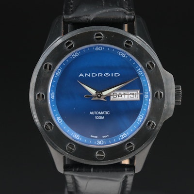 Android Oko Design Stainless Steel Automatic Wristwatch