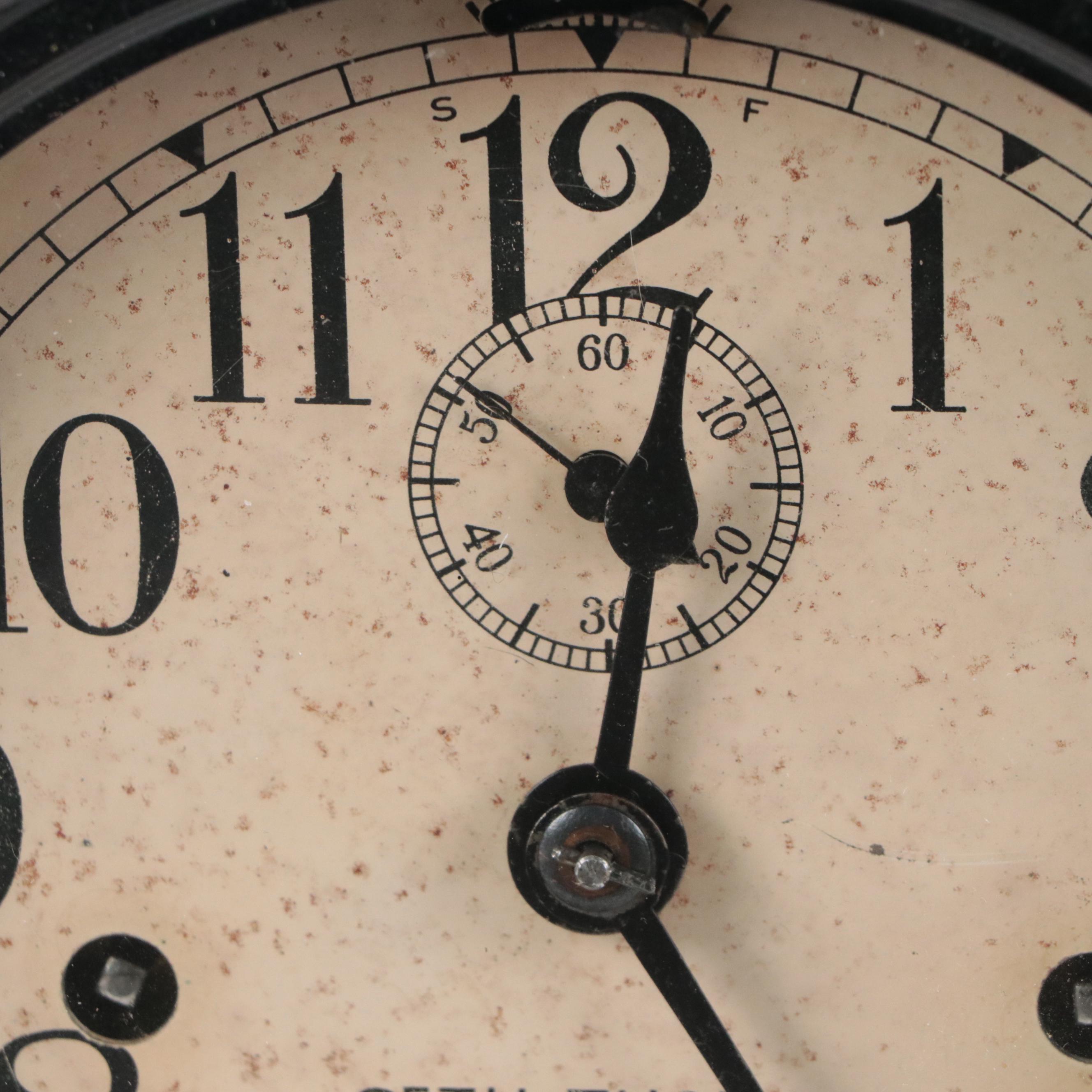 Seth Thomas Nautical Ship Wall Clock, Early to Mid-20th Century