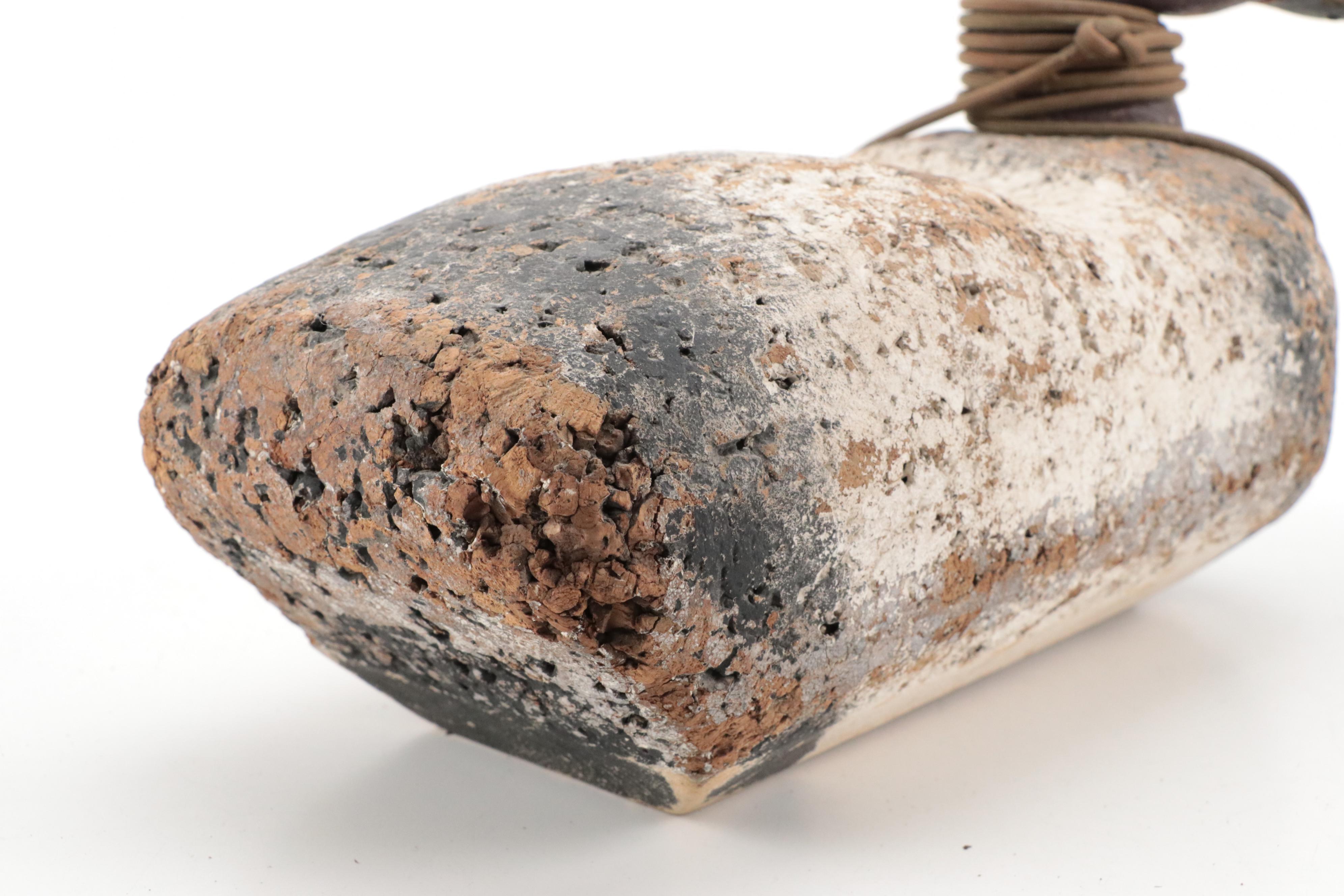 Handmade Painted Wood and Papier-mâché Duck Decoys