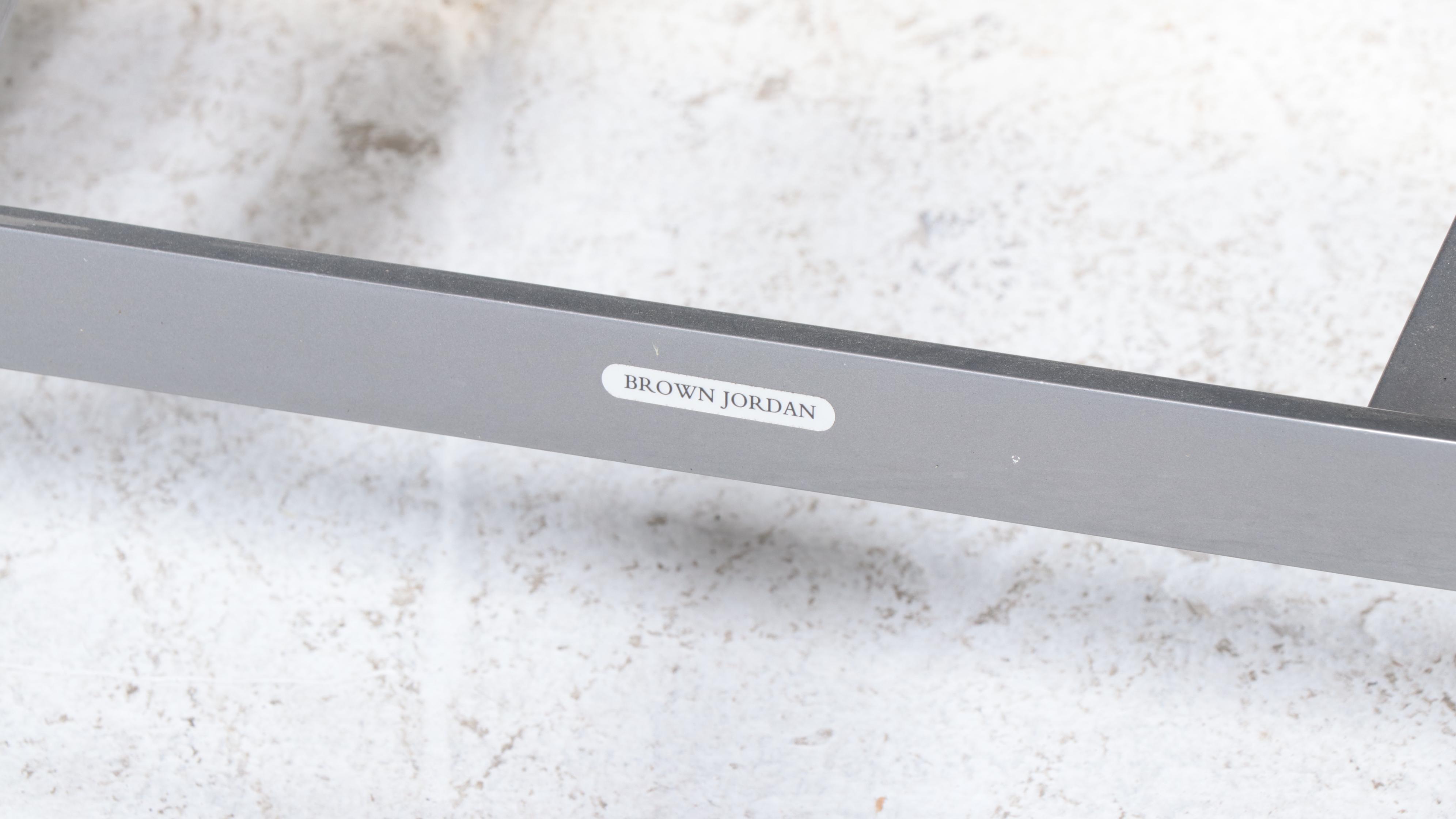 Brown Jordan Metal and Mesh Patio Armchairs, Footstools and More