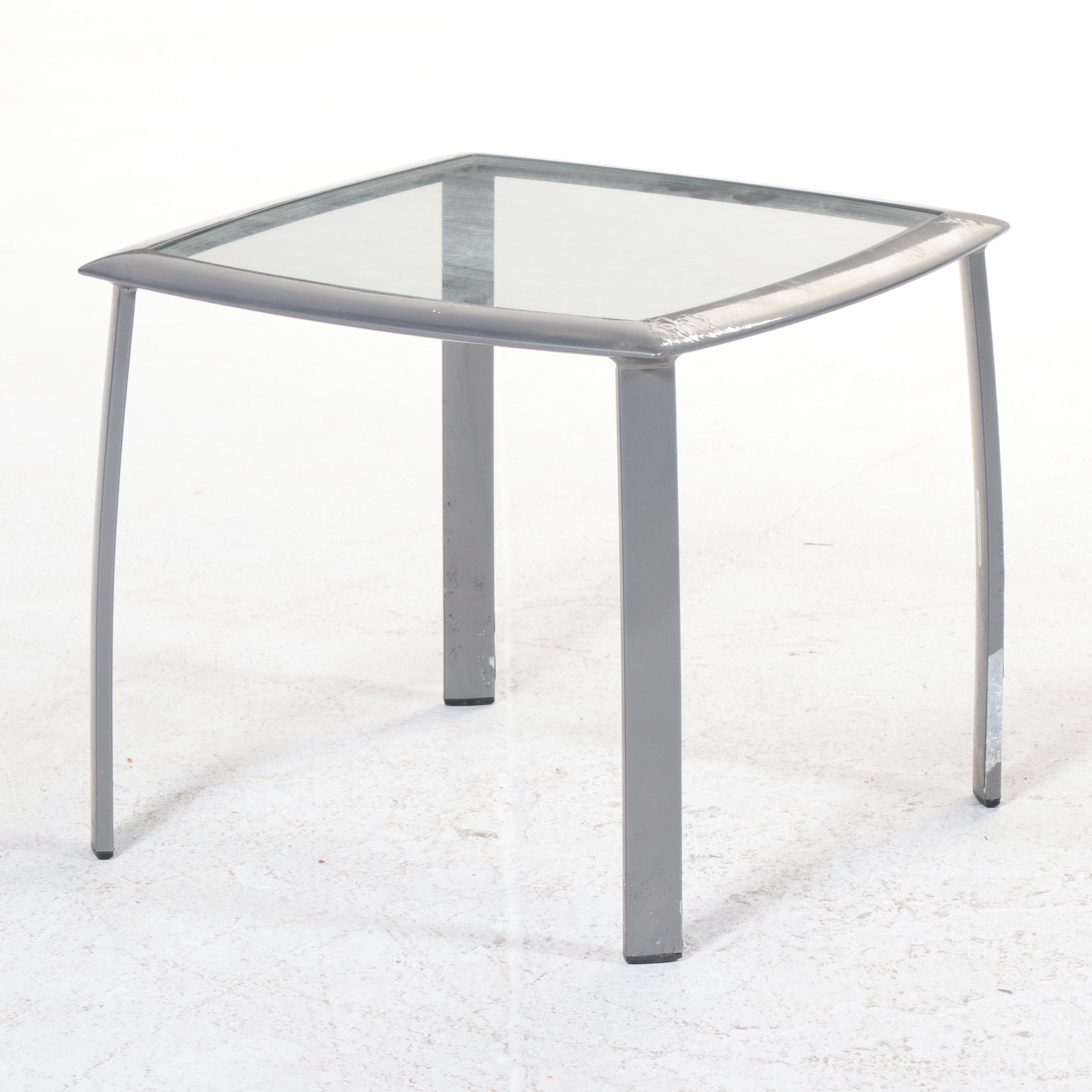 Brown Jordan Metal and Mesh Patio Armchairs, Footstools and More