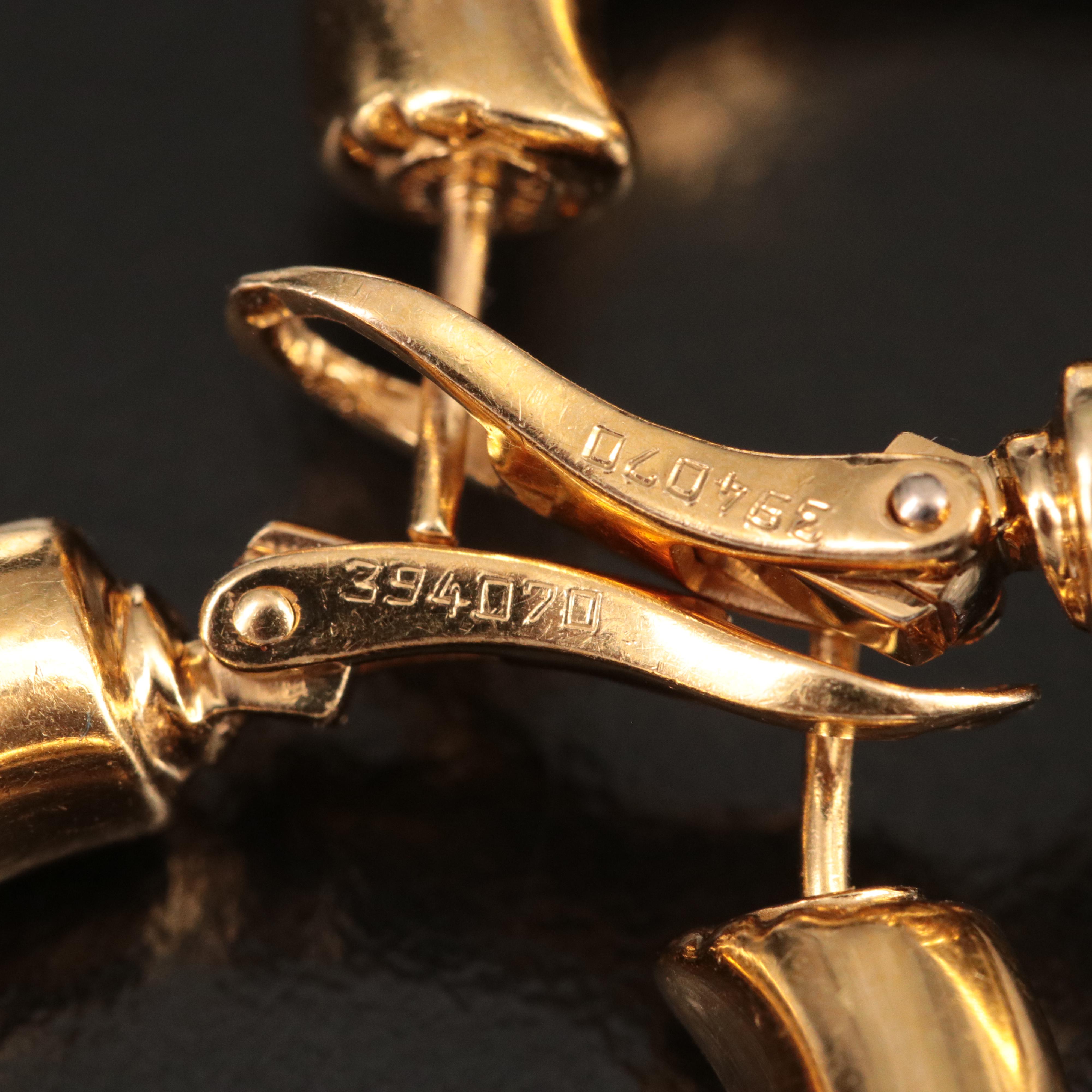 Chaumet 18K Hoop Earrings