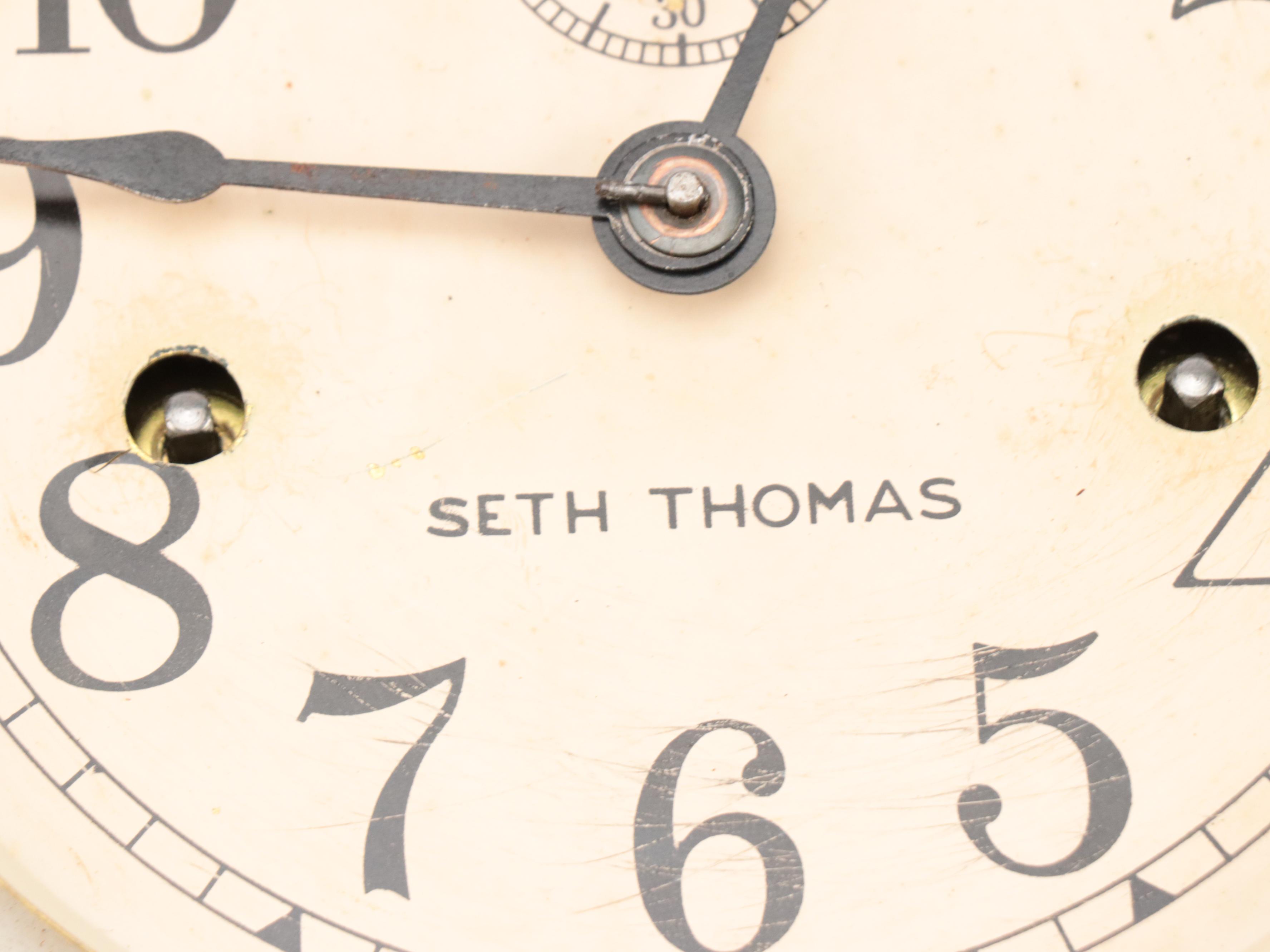 Seth Thomas Nautical Wall Clock, Early to Mid-20th Century