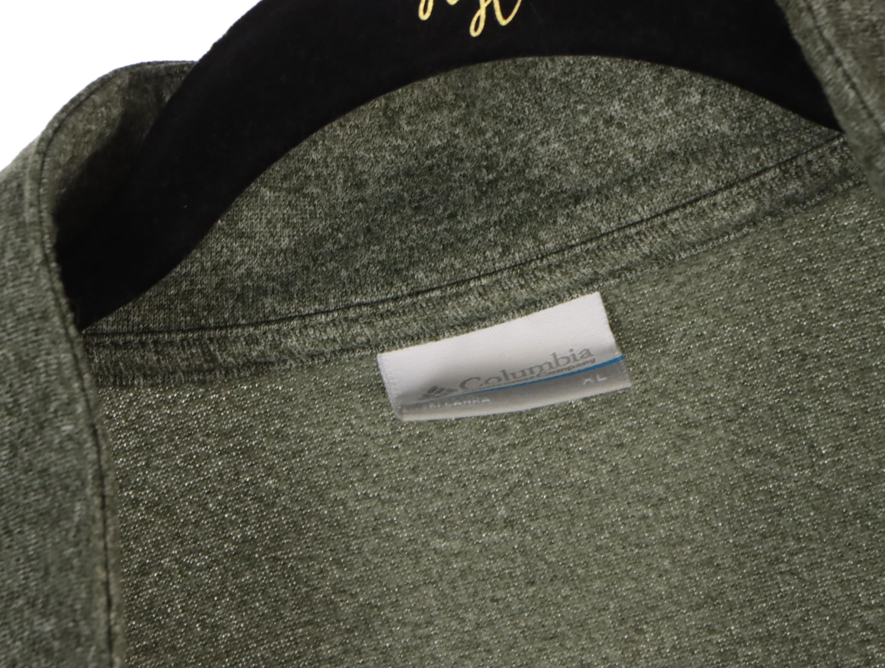 Men's Columbia Fleece, Cotton and More Three-Quarter Zip Pullovers