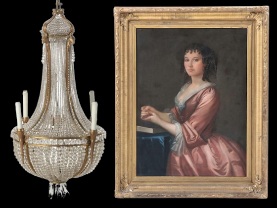 Curated Collection: Stickley & Kittenger Furniture, French Empire Style Chandelier, Fine Art, Decor & More