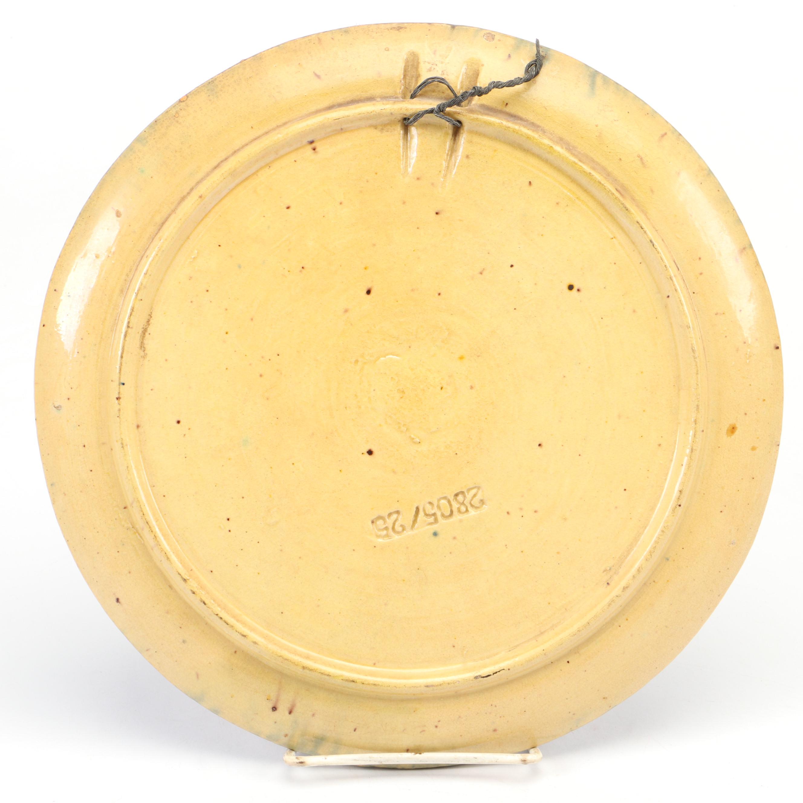 Royal Doulton "The Jackdaw of Rheims" Pitcher with Majolica Charger and Decor